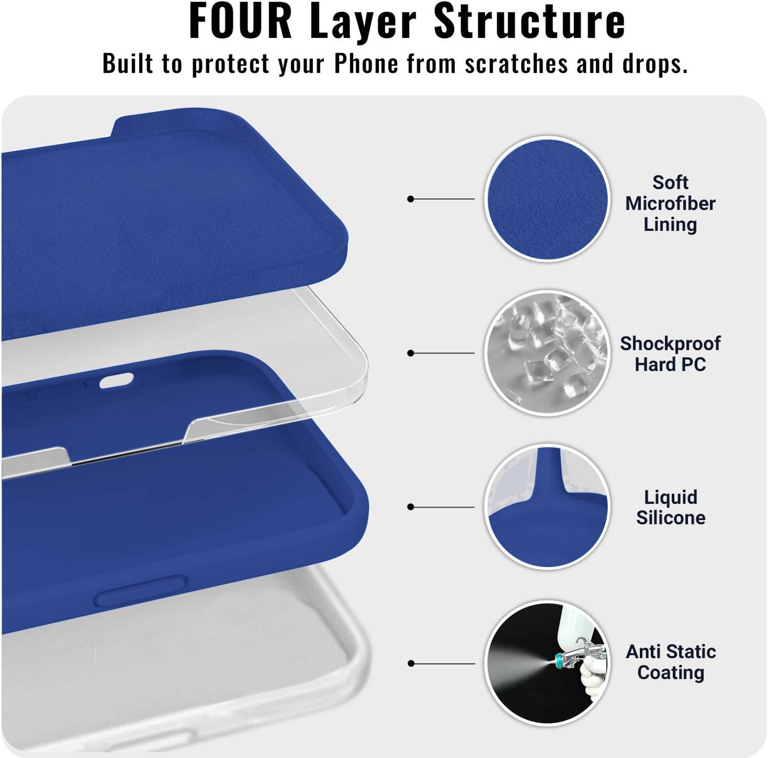 Custodia Per Oppo Realme C21: Cover Trasparente Sottile In Silicone TPU Anti-ingiallimento, Morbida E Antiurto