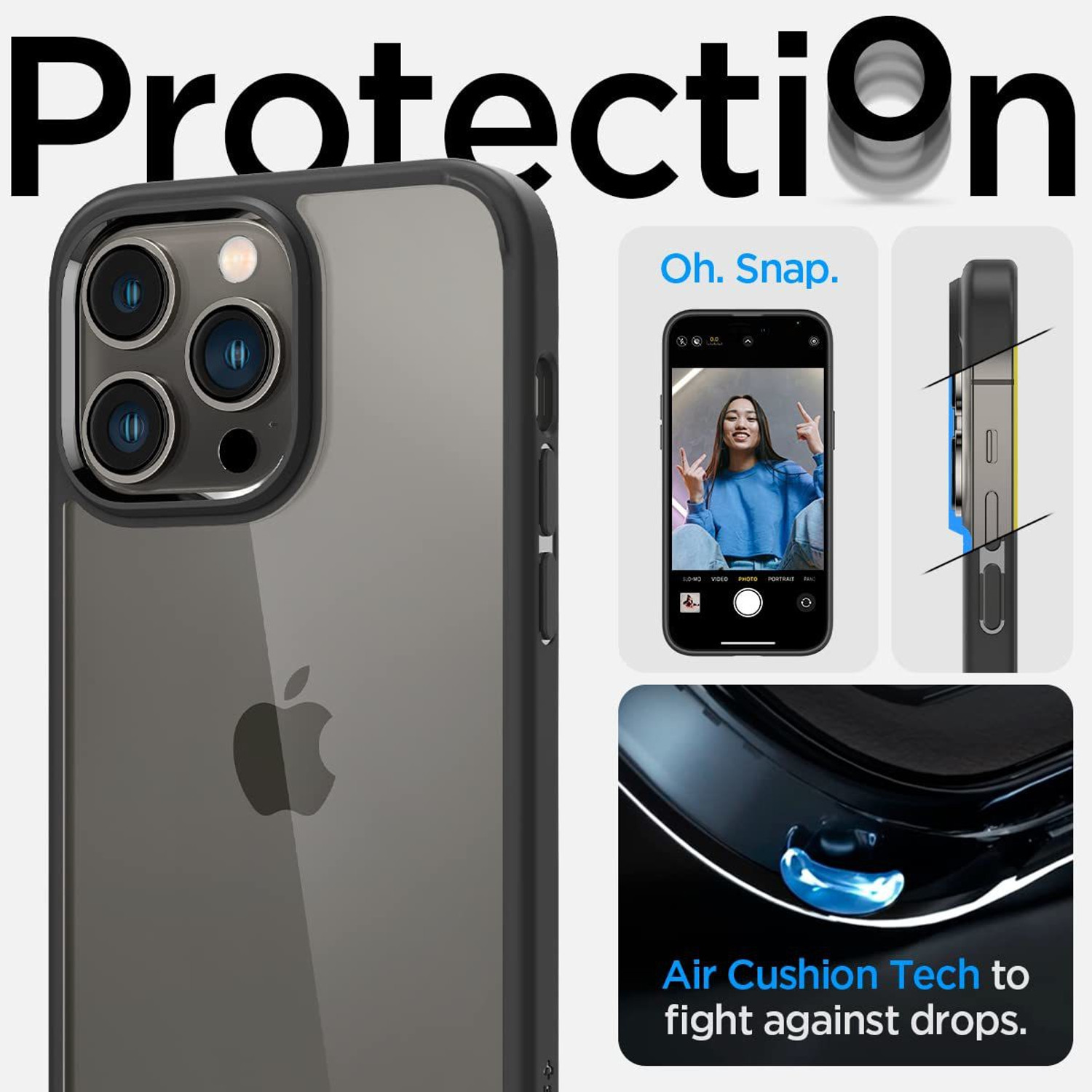 Image of Spigen Ultra Hybrid Back Cover for Apple iPhone 14 Pro Max