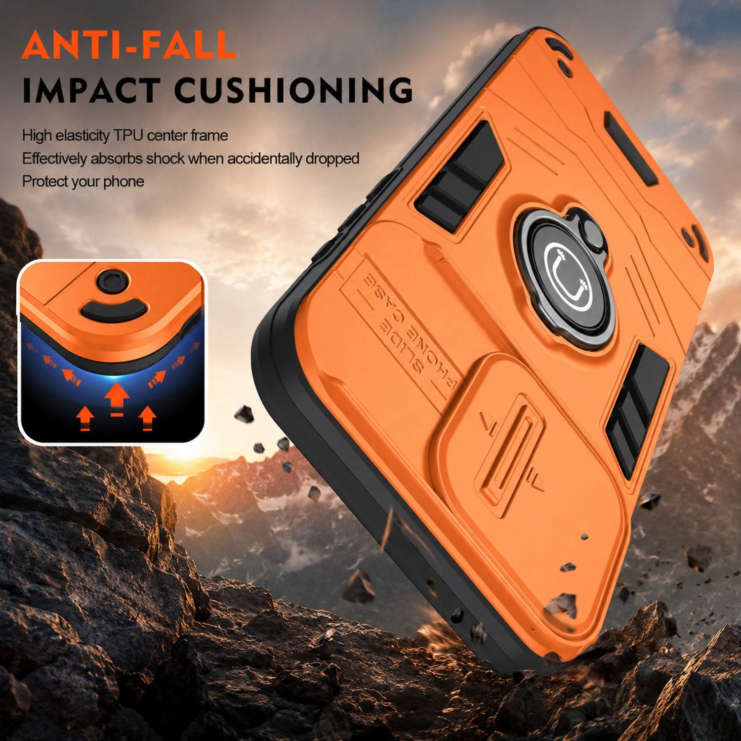 GLOBAL NOMAD Back Cover for Motorola G67 Power 5G - Image 5