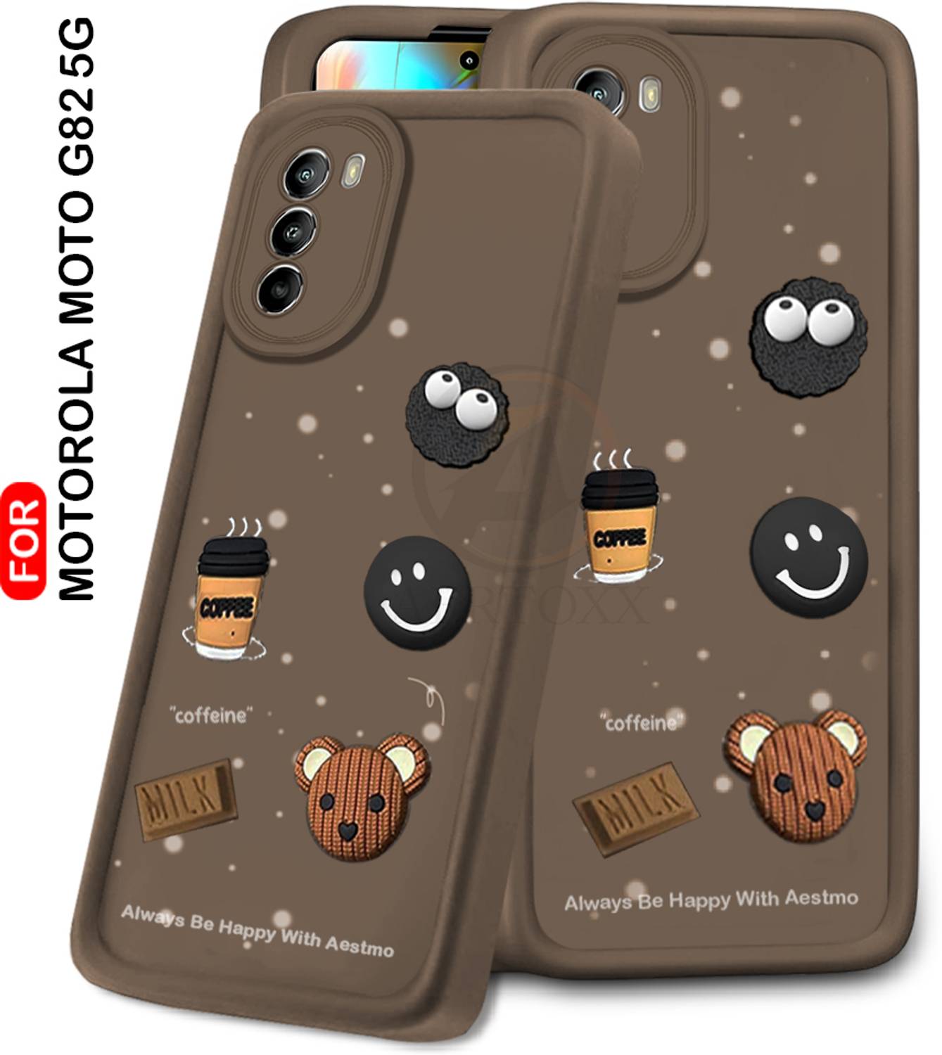 AERTOXX Back Cover for Motorola Moto G82 5G