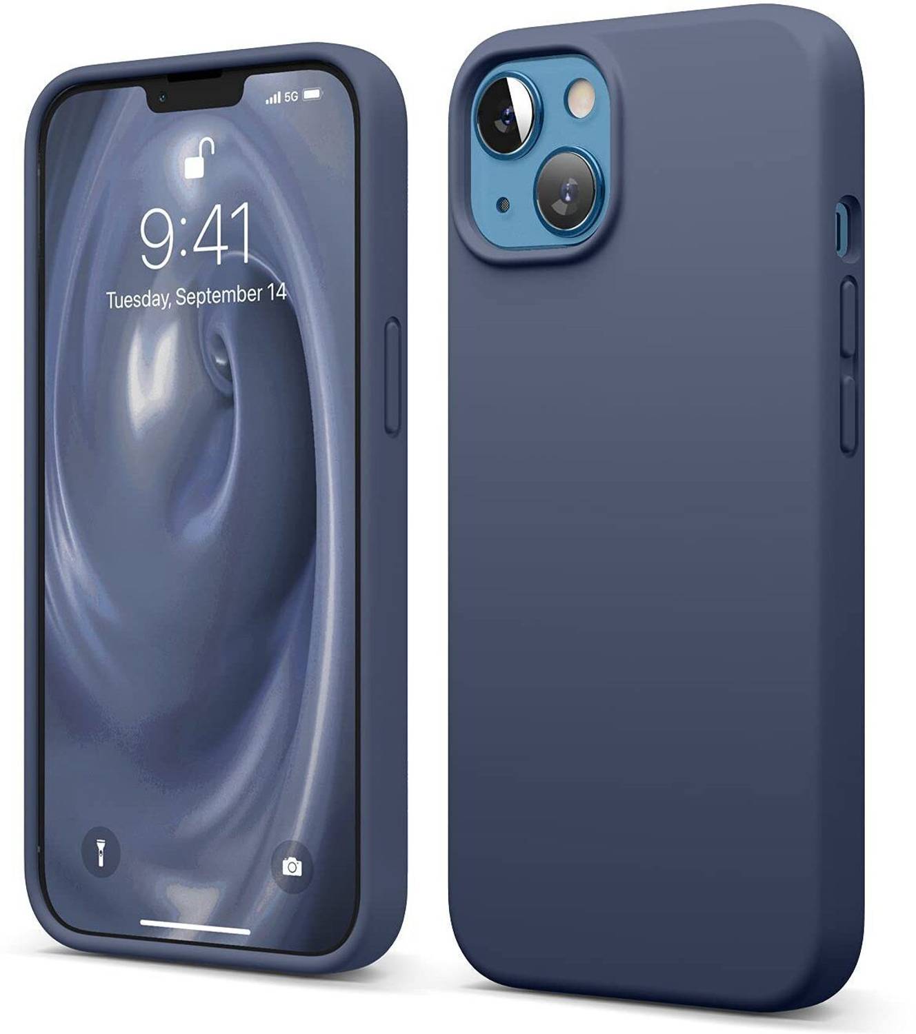 Celvas Blue Back Cover for Apple iPhone 13 - Image 5