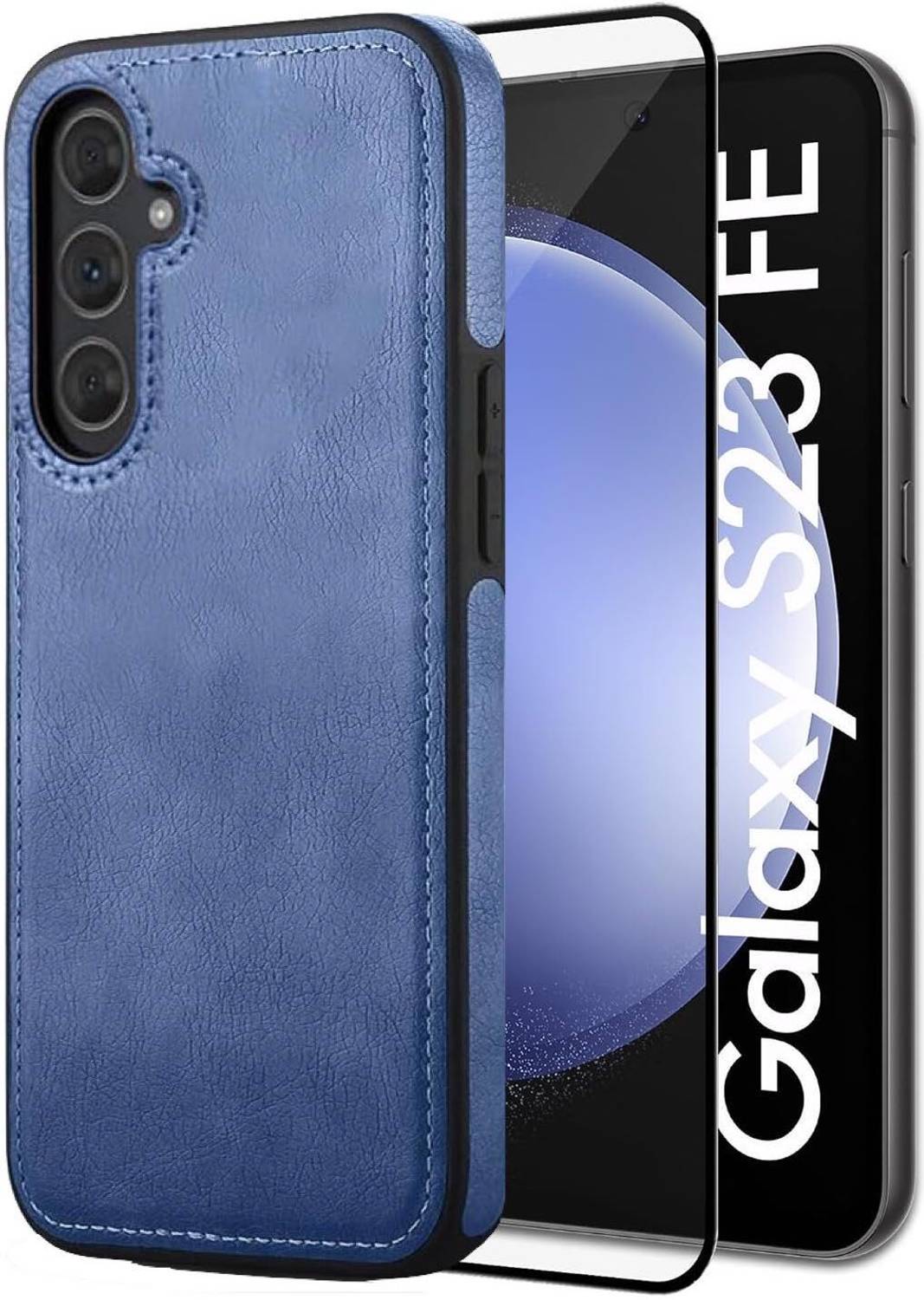 A3sprime Back Cover for SAMSUNG Galaxy S23 FE 5G, with 1 Piece Edge to Edge Full Coverage Front Screen Guard