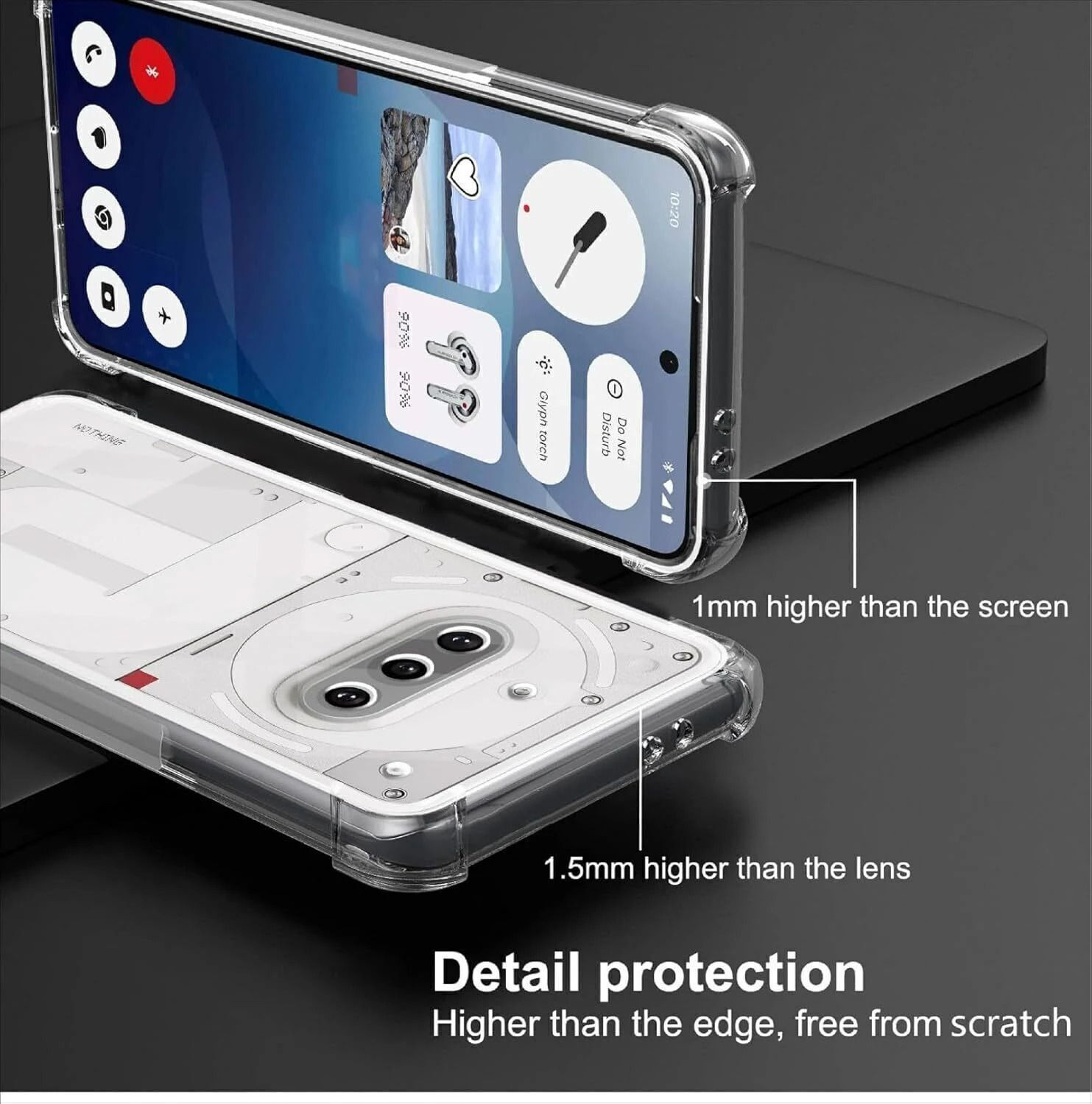 Image of CLOYAAR Back Cover for Nothing Phone (3a)
