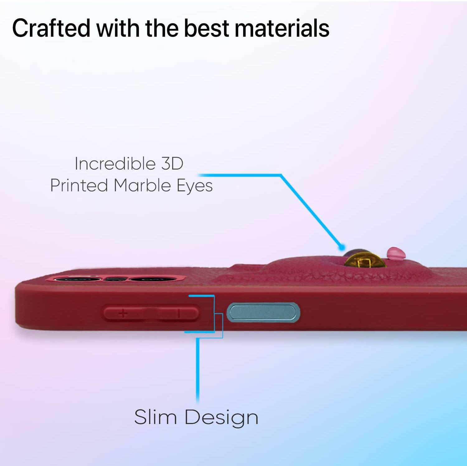Pikkme Back Cover for Mi 11x / Mi 11x Pro Pink - Image 3