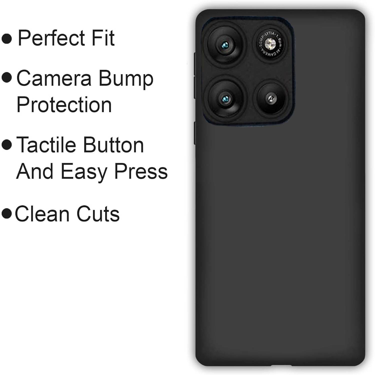 Xolia Back Cover for Moto G57 Power 5G Black - Image 4