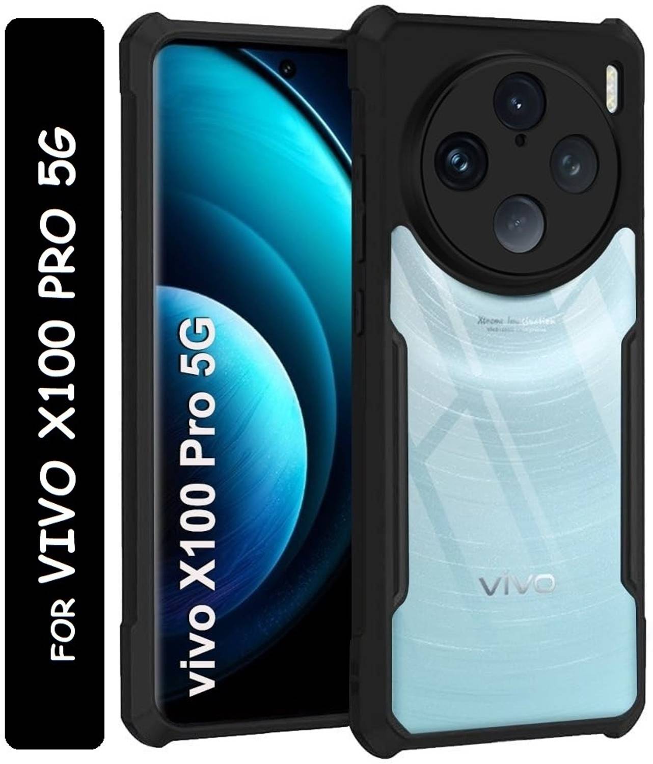 Flipkart SmartBuy Back Cover for Vivo X100 Pro 5G, Vivo X100 Pro