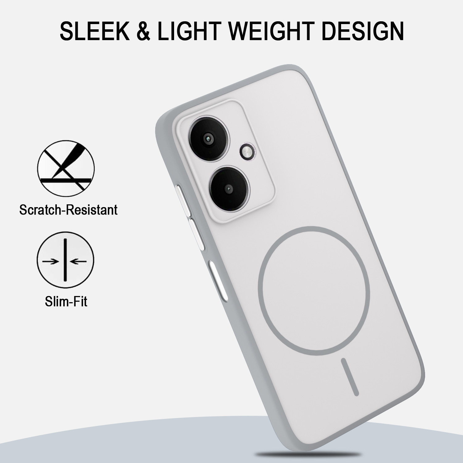 Image of KartV Back Cover for Redmi 13c 5G