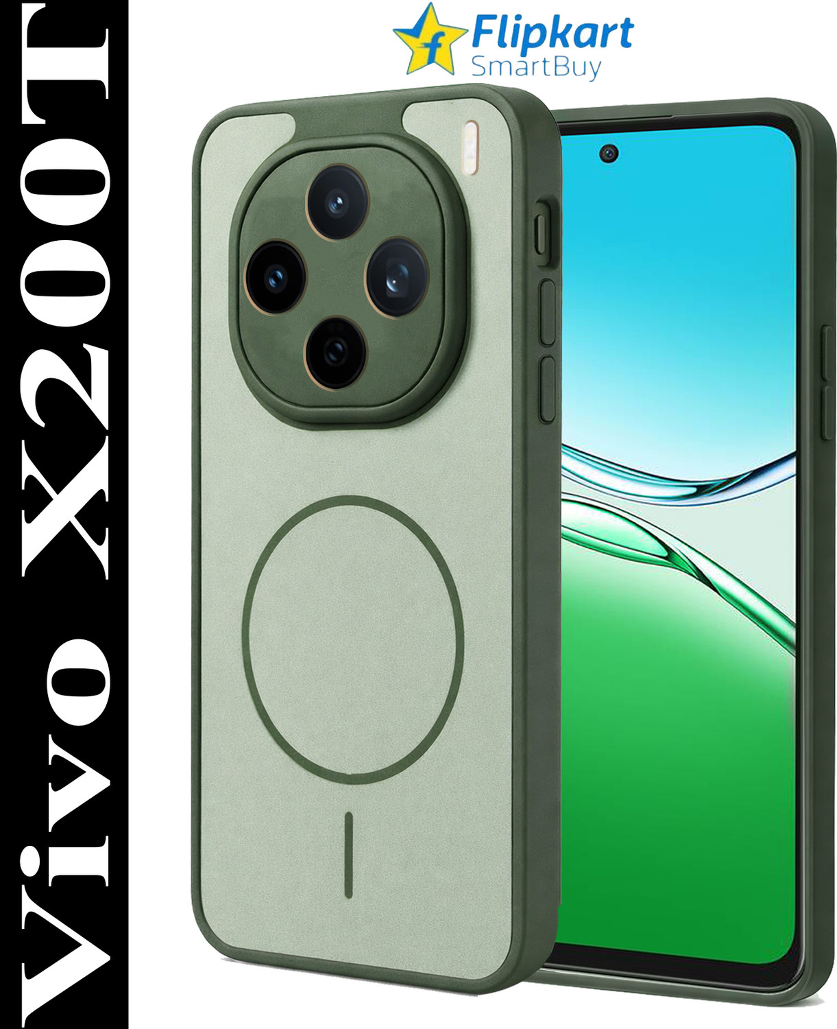 Image of Flipkart SmartBuy Back Cover for vivo X200T
