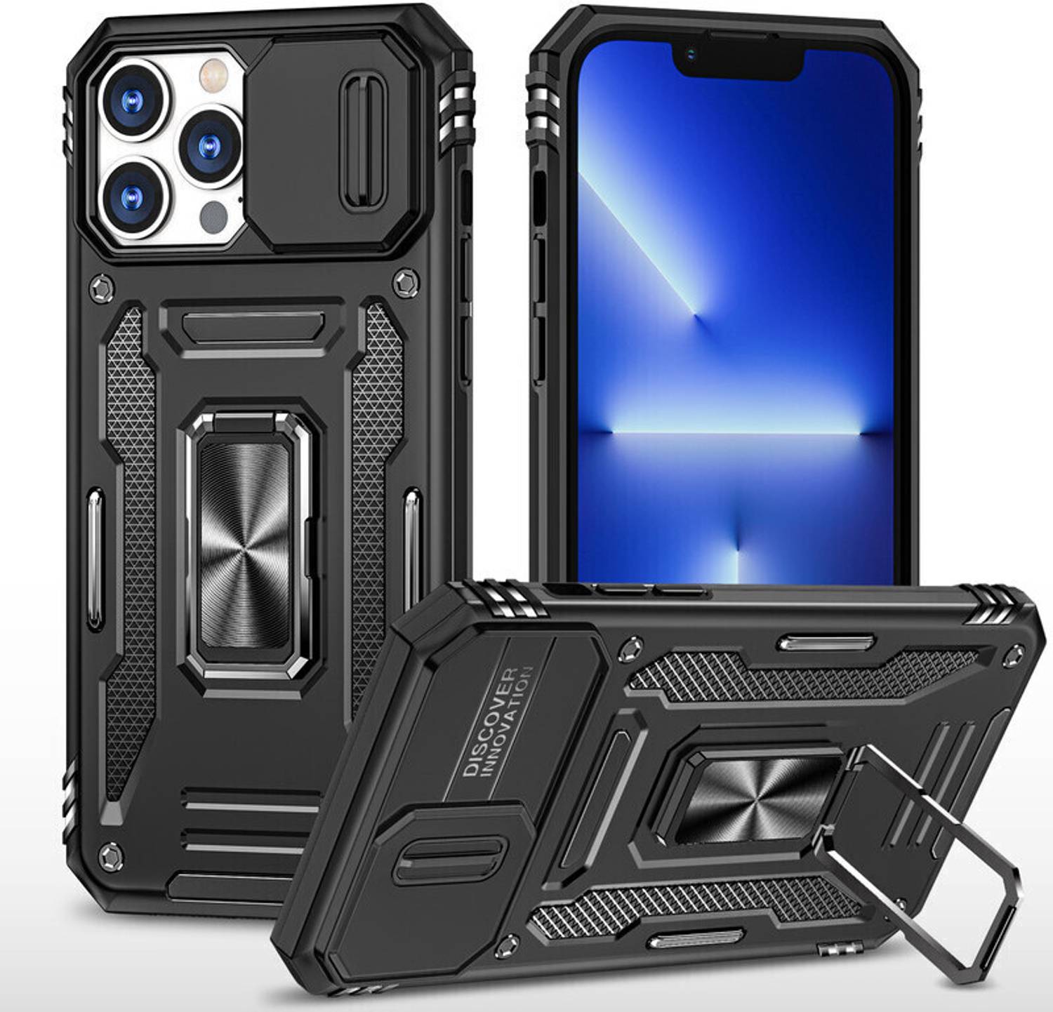Cover Alive Back Cover for Apple iPhone 13 Pro Max Black