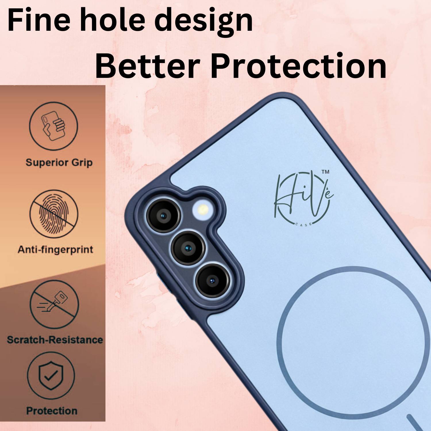 Hive Back Cover for Samsung Galaxy A15, F15, M15 - Image 2