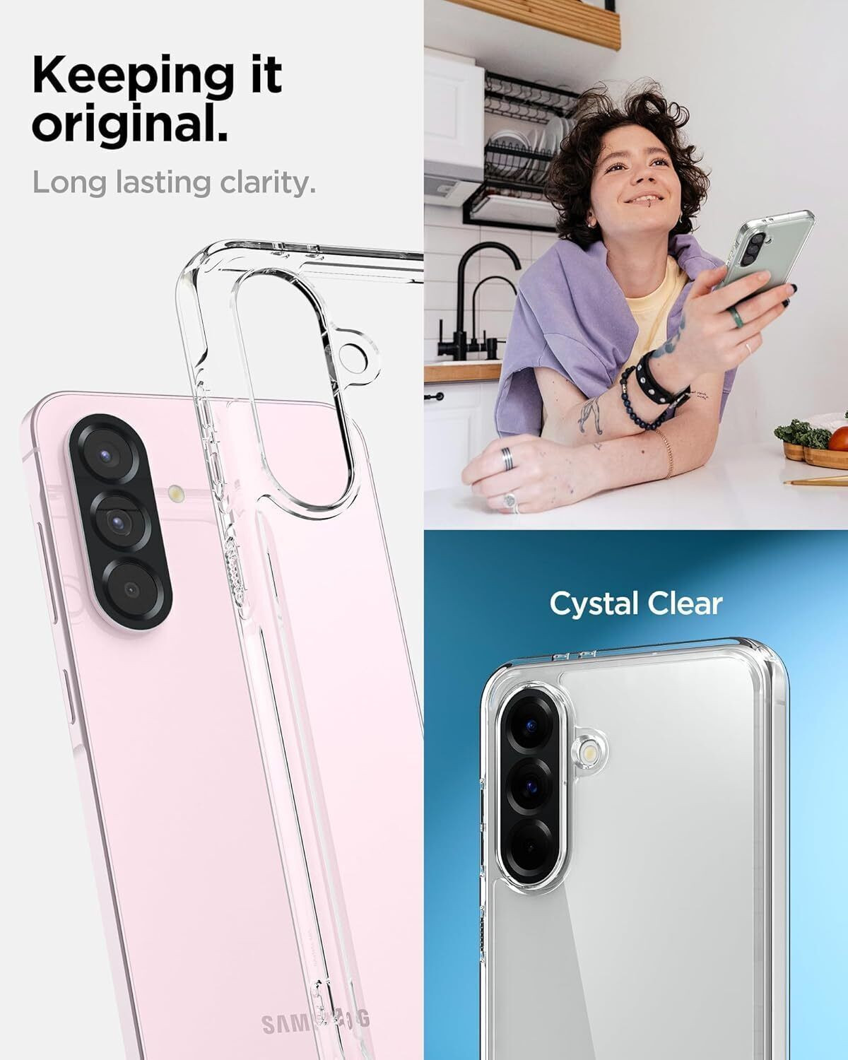 Image of Spigen Ultra Hybrid Back Cover for Samsung Galaxy A56 5G