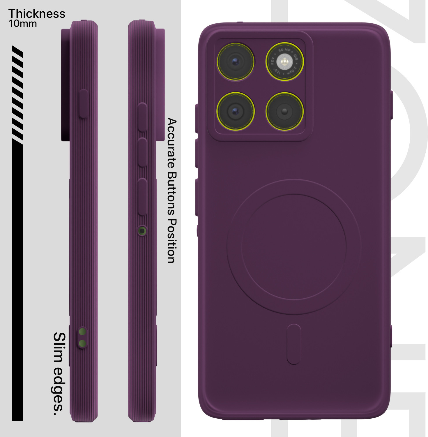 Image of GLOBAL NOMAD Back Cover for Motorola Moto Edge 70 5G