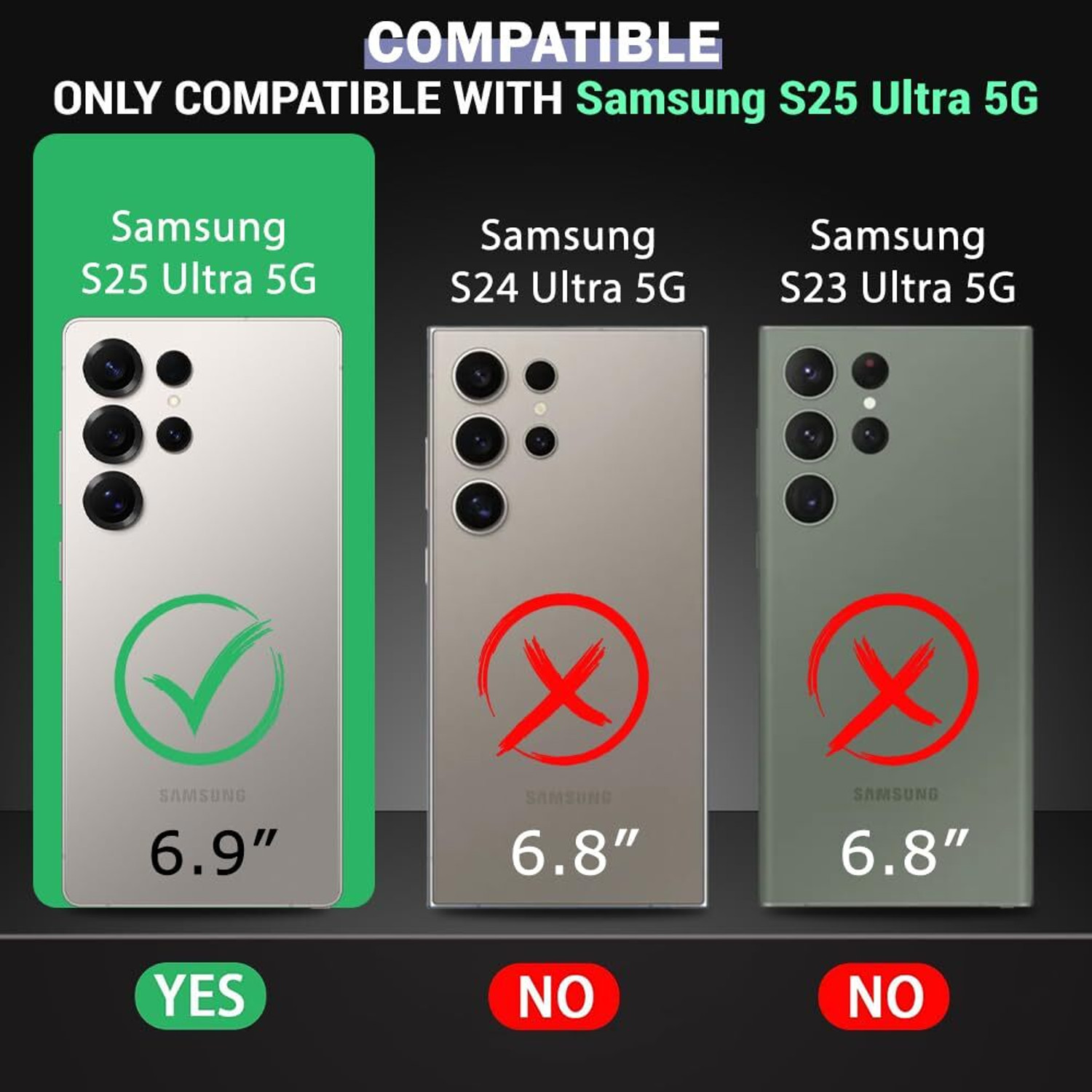 Image of Foncase Back Cover for Samsung Galaxy S25 Ultra 5G
