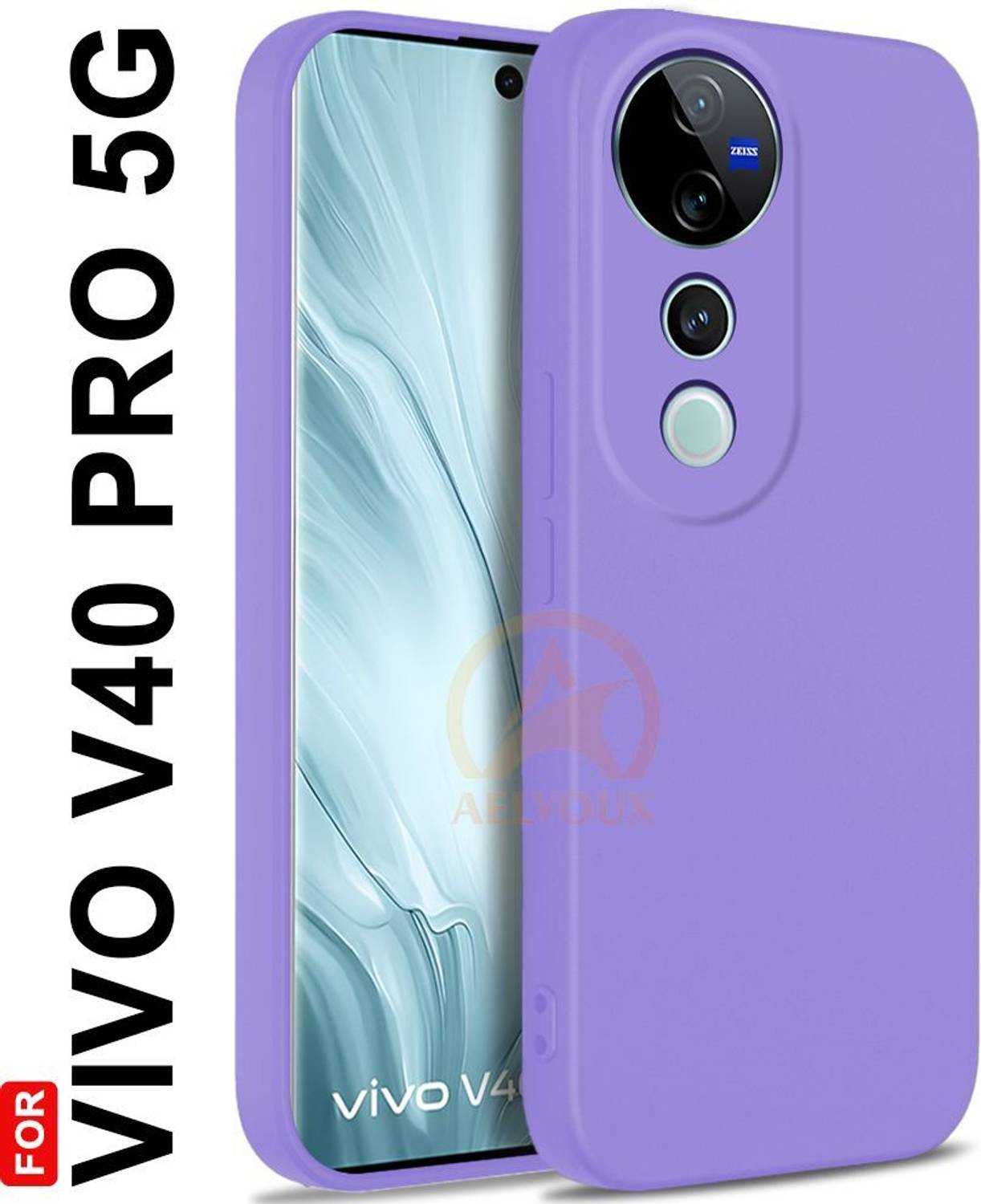 AelVouX Back Cover for vivo V40 Pro 5G