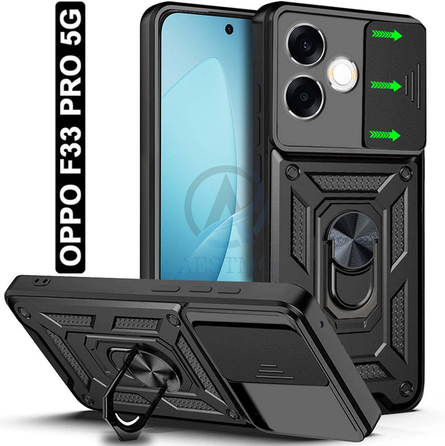 AESTMO Back Cover for Oppo F33 Pro 5G