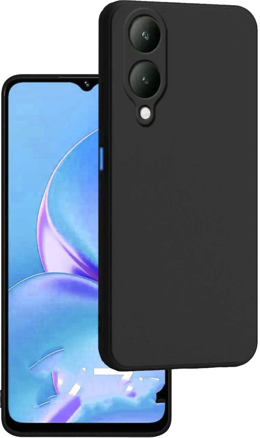 ASMANTIC Back Cover for Vivo Y28