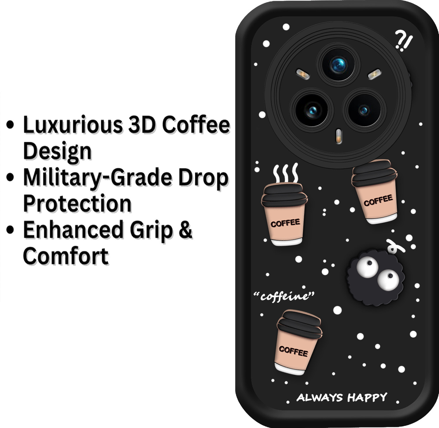 Image of CASETASTIC Back Cover for Realme 14 Pro+ Plus 5G