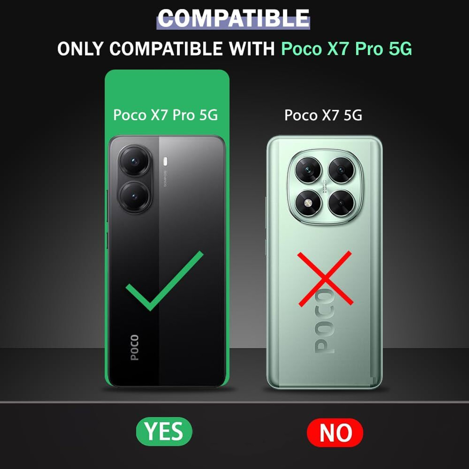 Image of Cover Alive Back Cover for Poco X7 Pro 5G