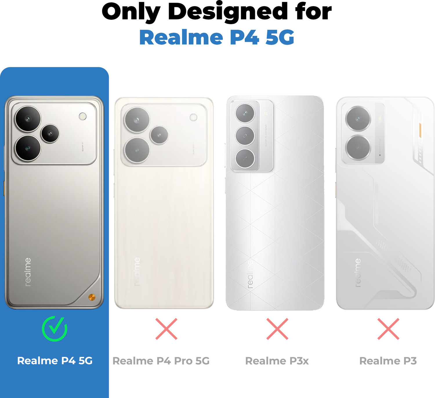 Image of Mr. Case Back Cover for Realme P4 5G