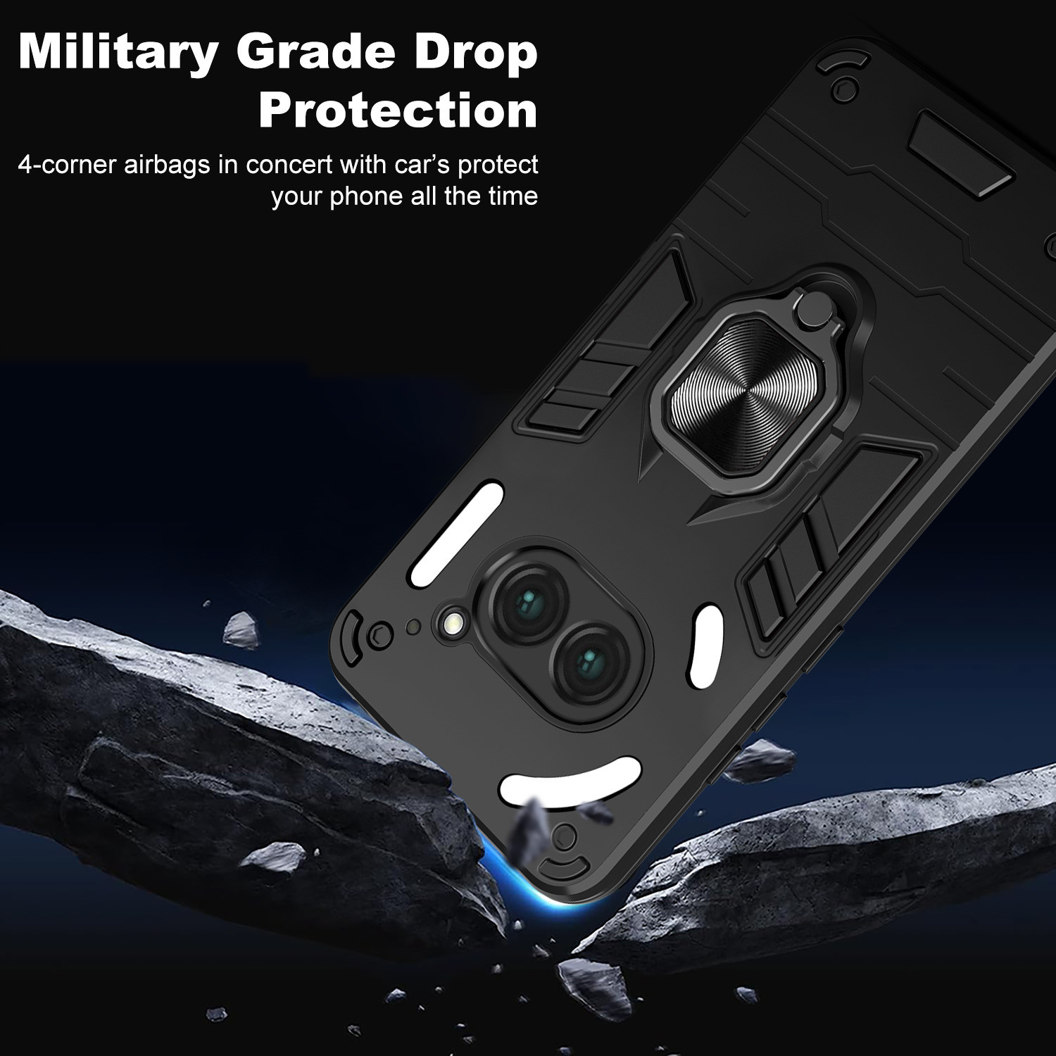 Image of KartV Back Cover for Nothing Phone (2a) 5G, Nothing Phone 2A