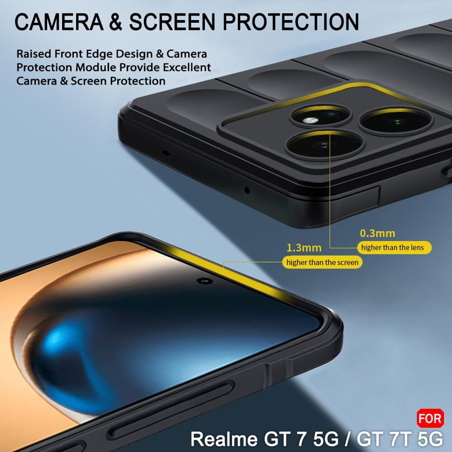 Image of NewStatus Back Cover for Realme GT 7T 5G / GT 7 5G