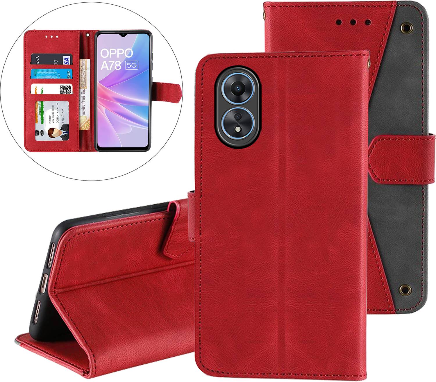 Autofocus Back Cover for Oppo A78 5G