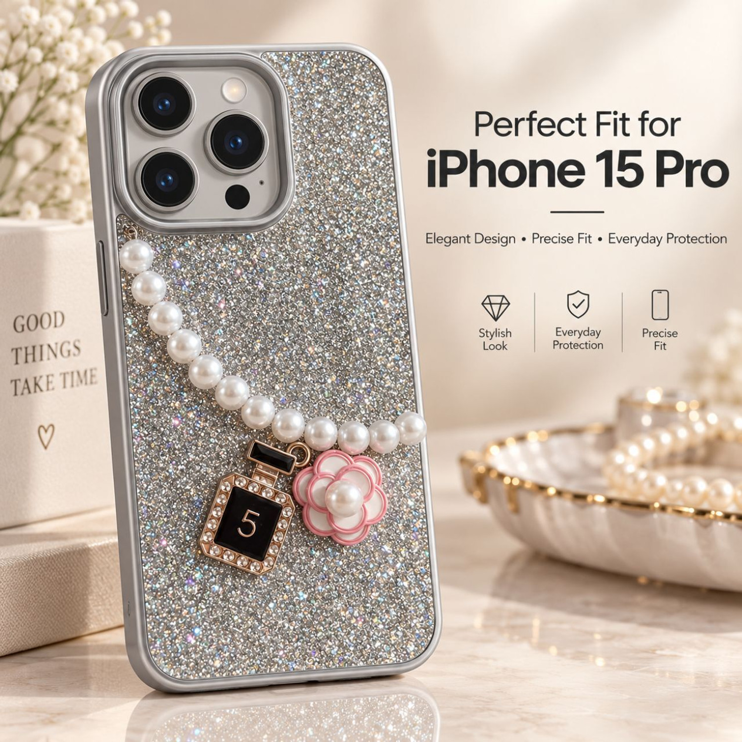 Image of shree divya Back Cover for Iphone 15 Pro