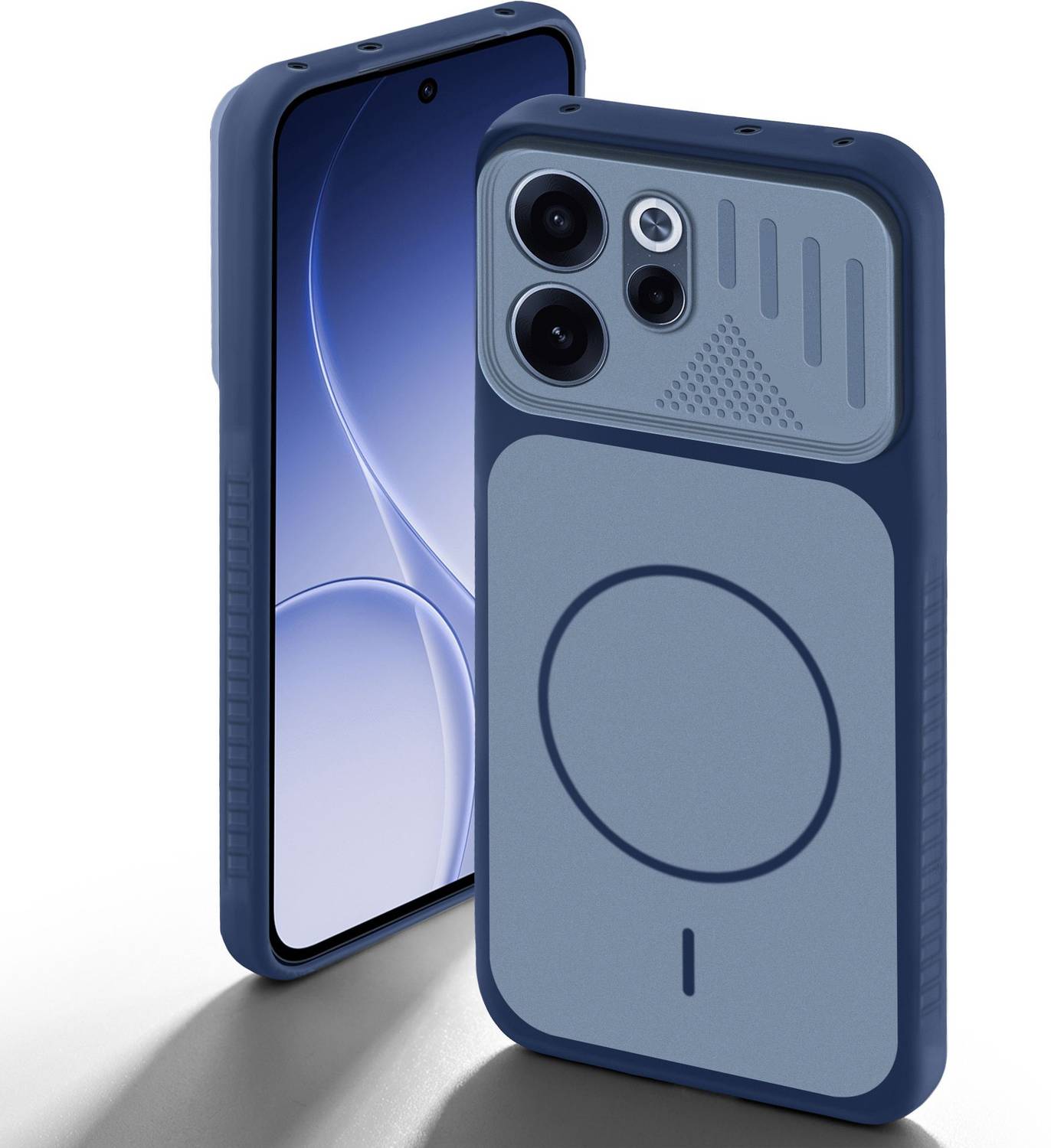 Mr. Case Back Cover for Oppo Reno 15C 5G Blue - Image 1