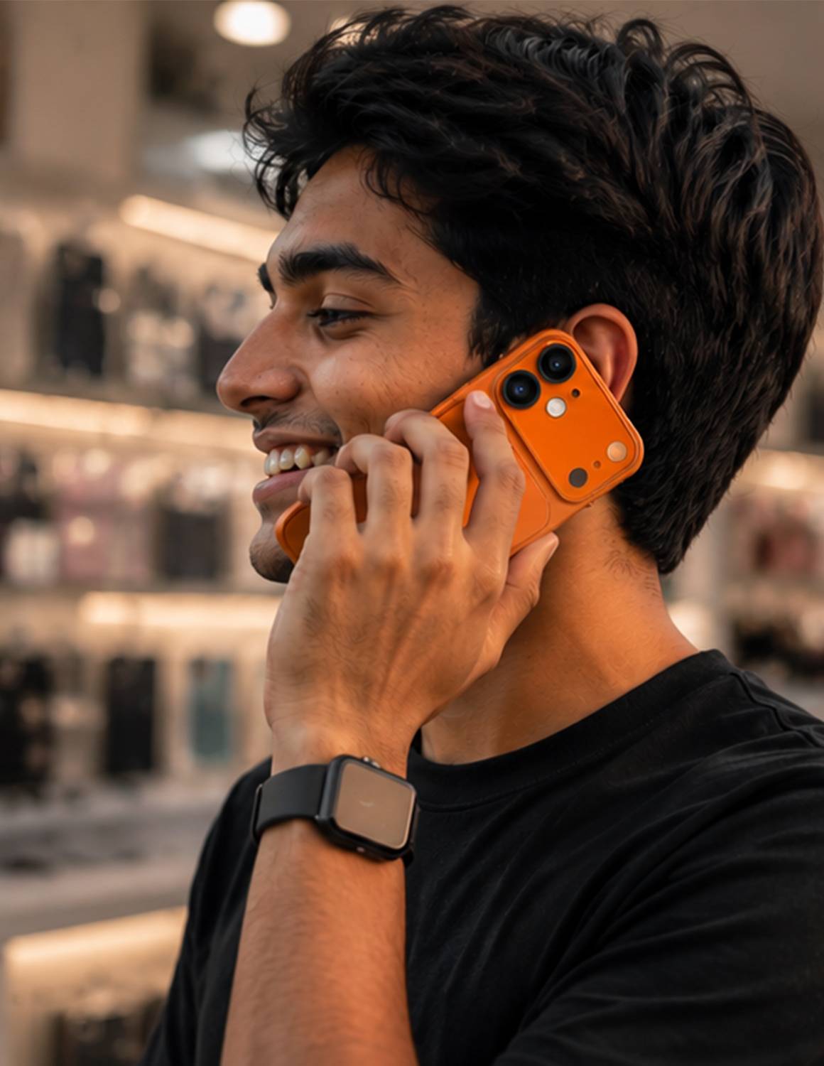 HANIRY Back Cover for iPhone 11 Orange - Image 4