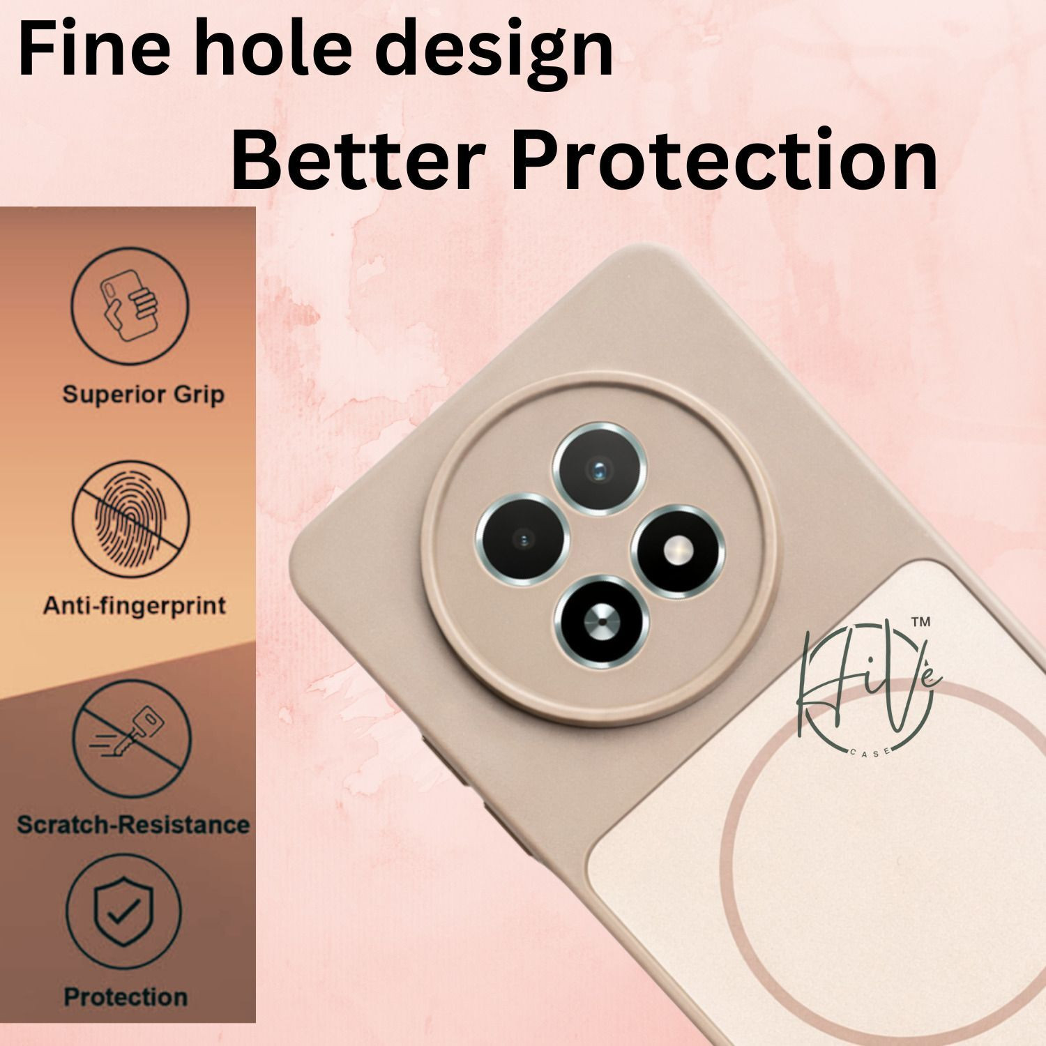 Image of Hive Back Cover for Realme 12 5G, realme 13 5G, Realme 12X 5G, Realme C65 5G, Narzo 70X
