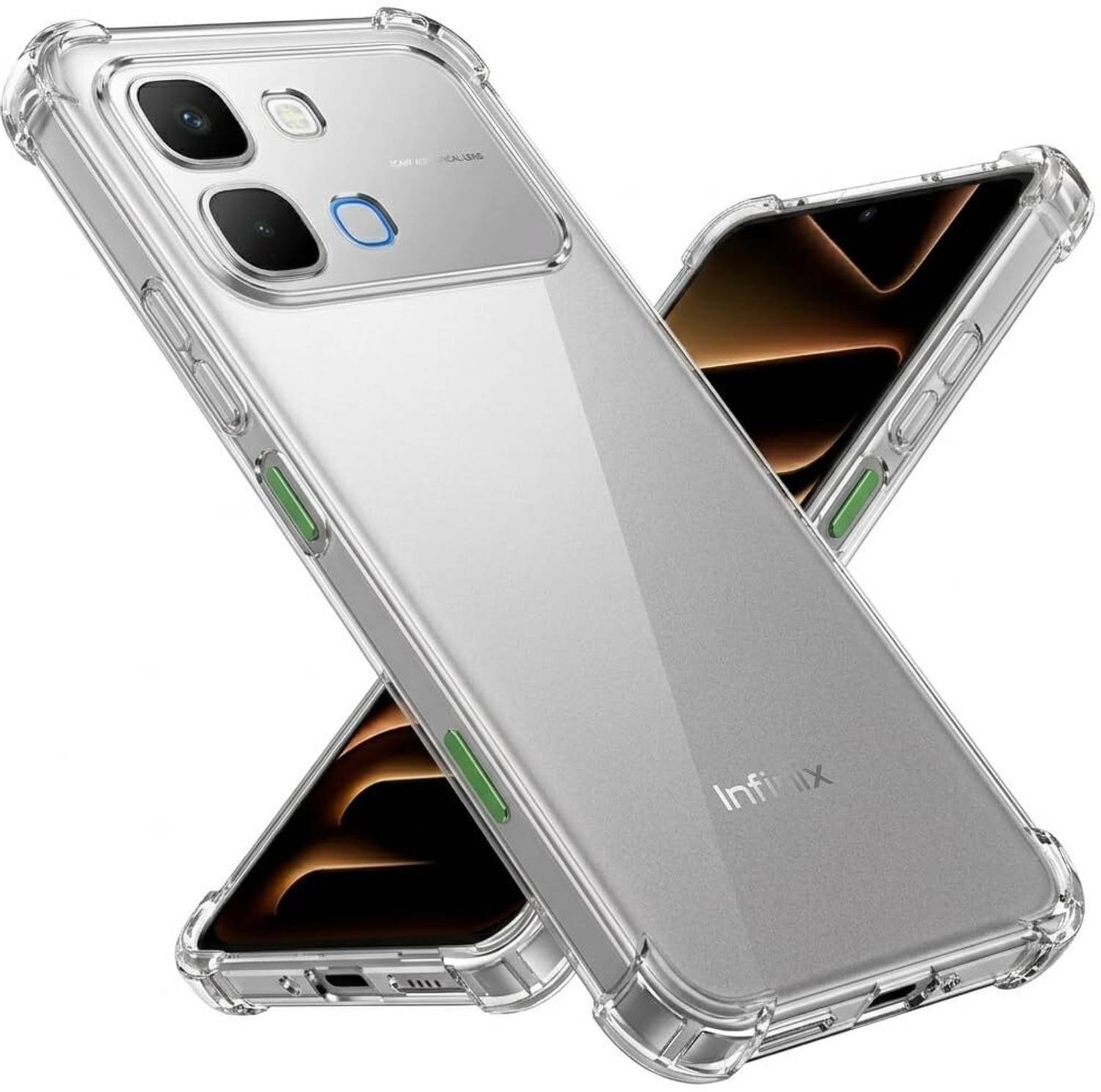 JGVAN Back Cover for Infinix Note Edge 5G