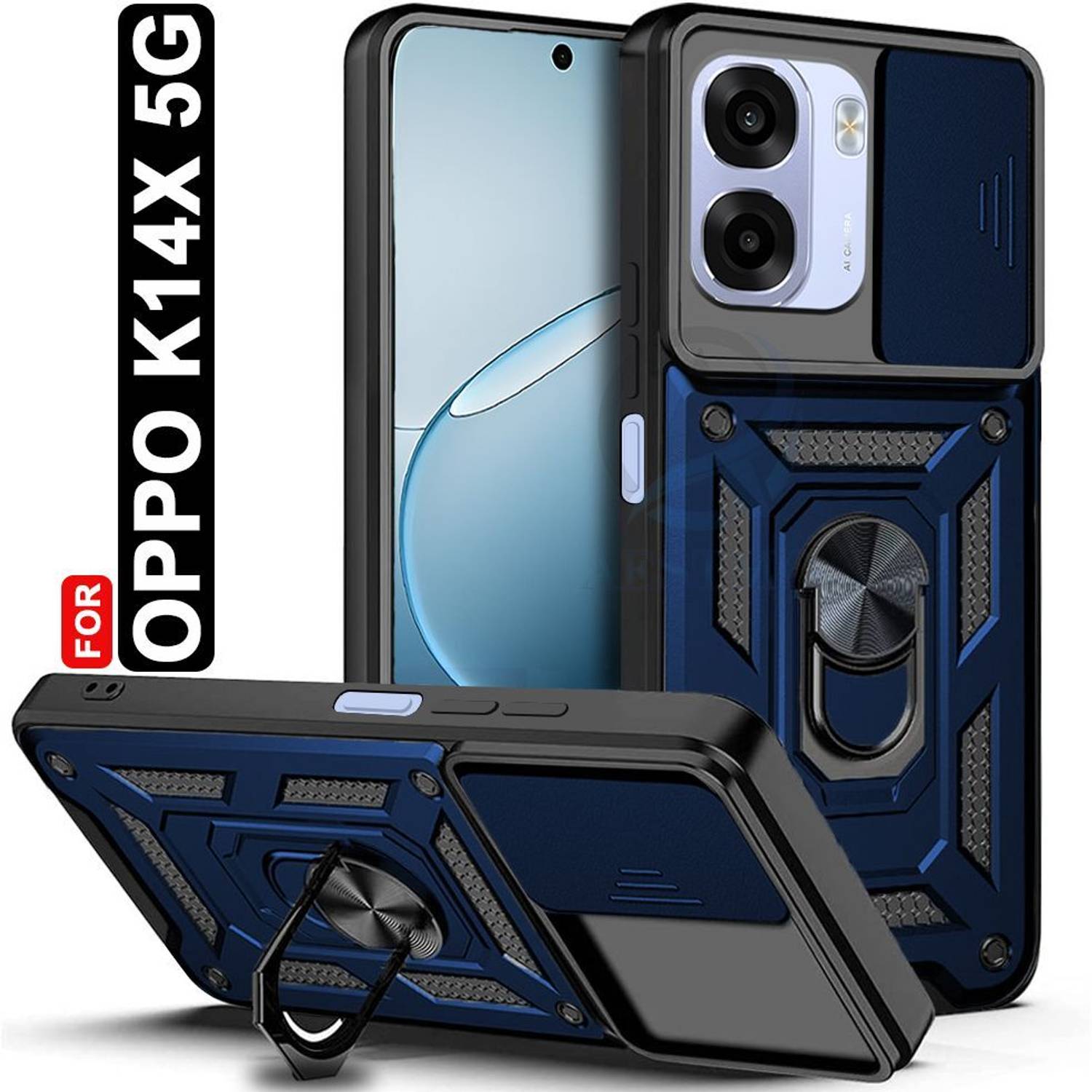 AESTMO Back Cover for Oppo K14X 5G Blue
