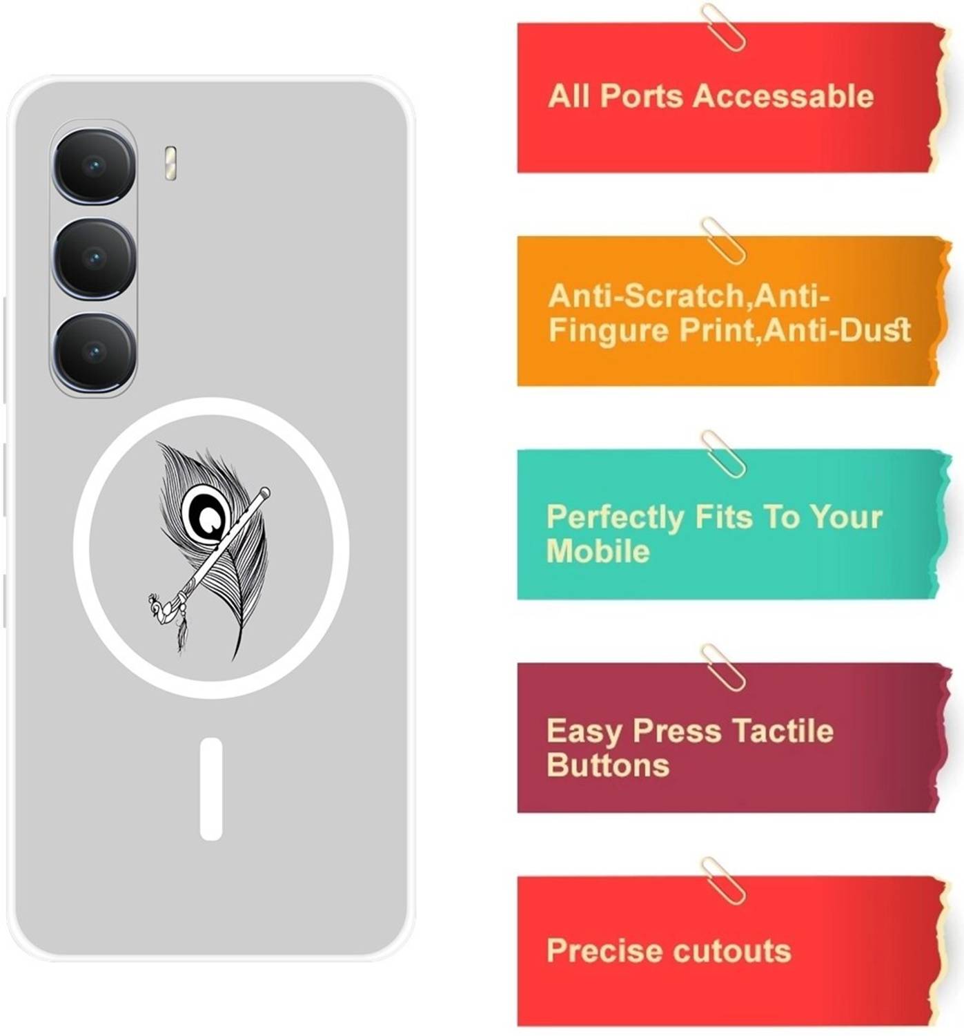 Cravation Back Cover for Infinix Hot 60 5G - Image 2