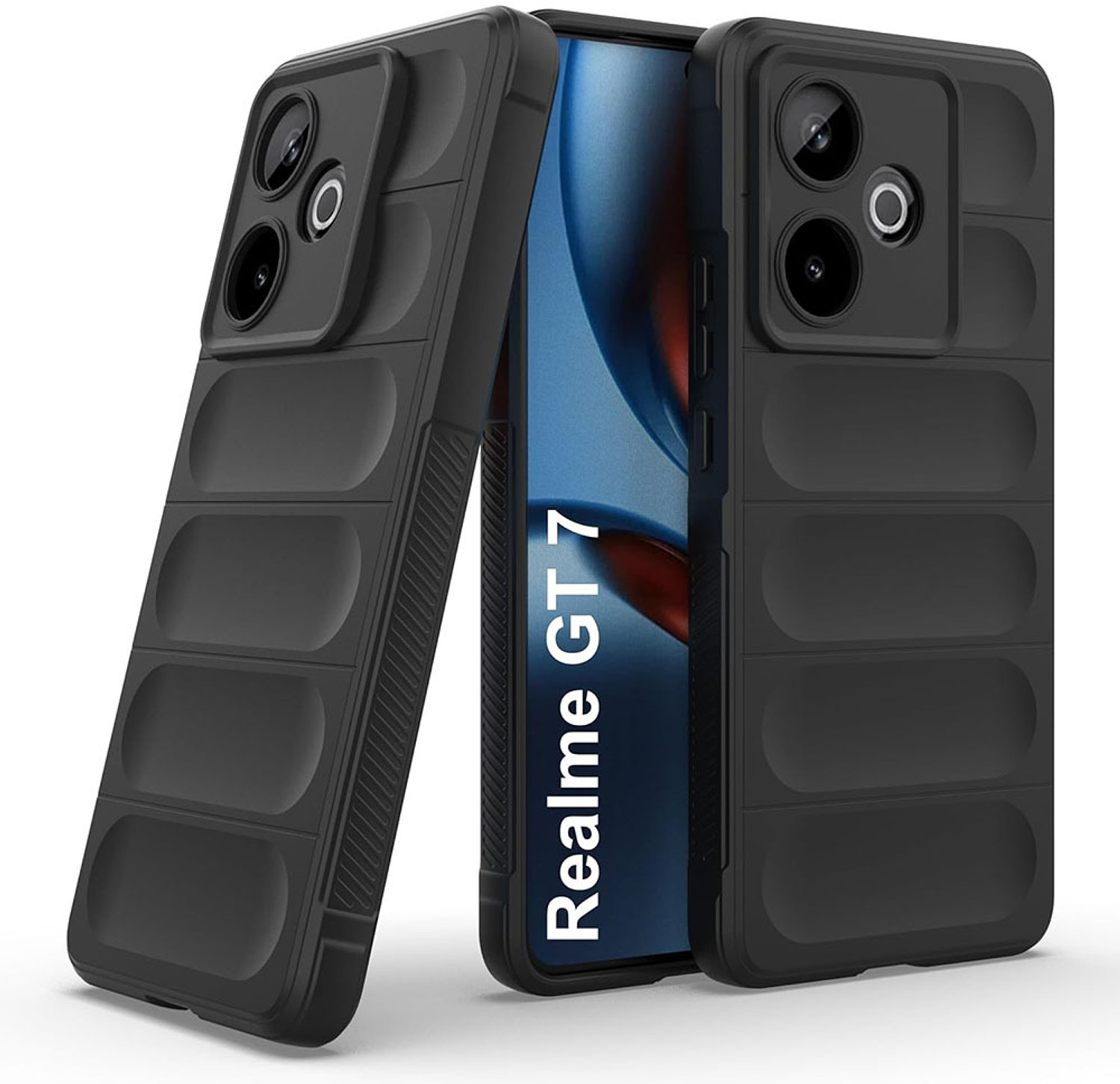 Image of Casotec Back Cover for Realme GT 7 5G, Realme GT 7T 5G
