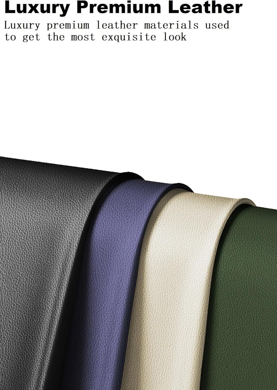 Image of Midkart Back Cover for Samsung Galaxy S25 Ultra Electroplated Leather Case Lightweight with Camera Protection