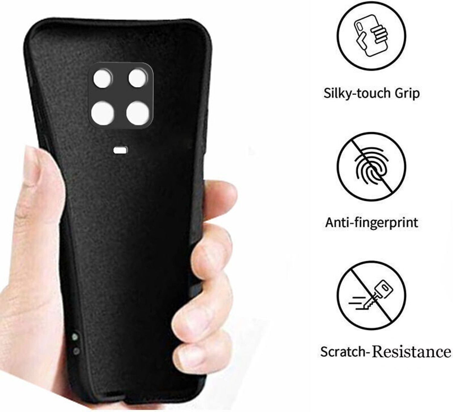 Image of Artistque Back Cover for Mi Redmi Note 9 Pro