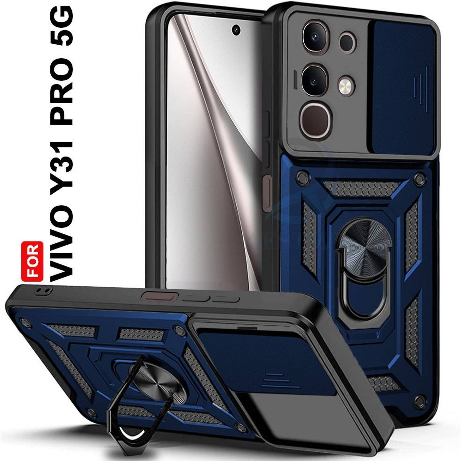 AESTMO Back Cover for Vivo Y31 Pro 5G