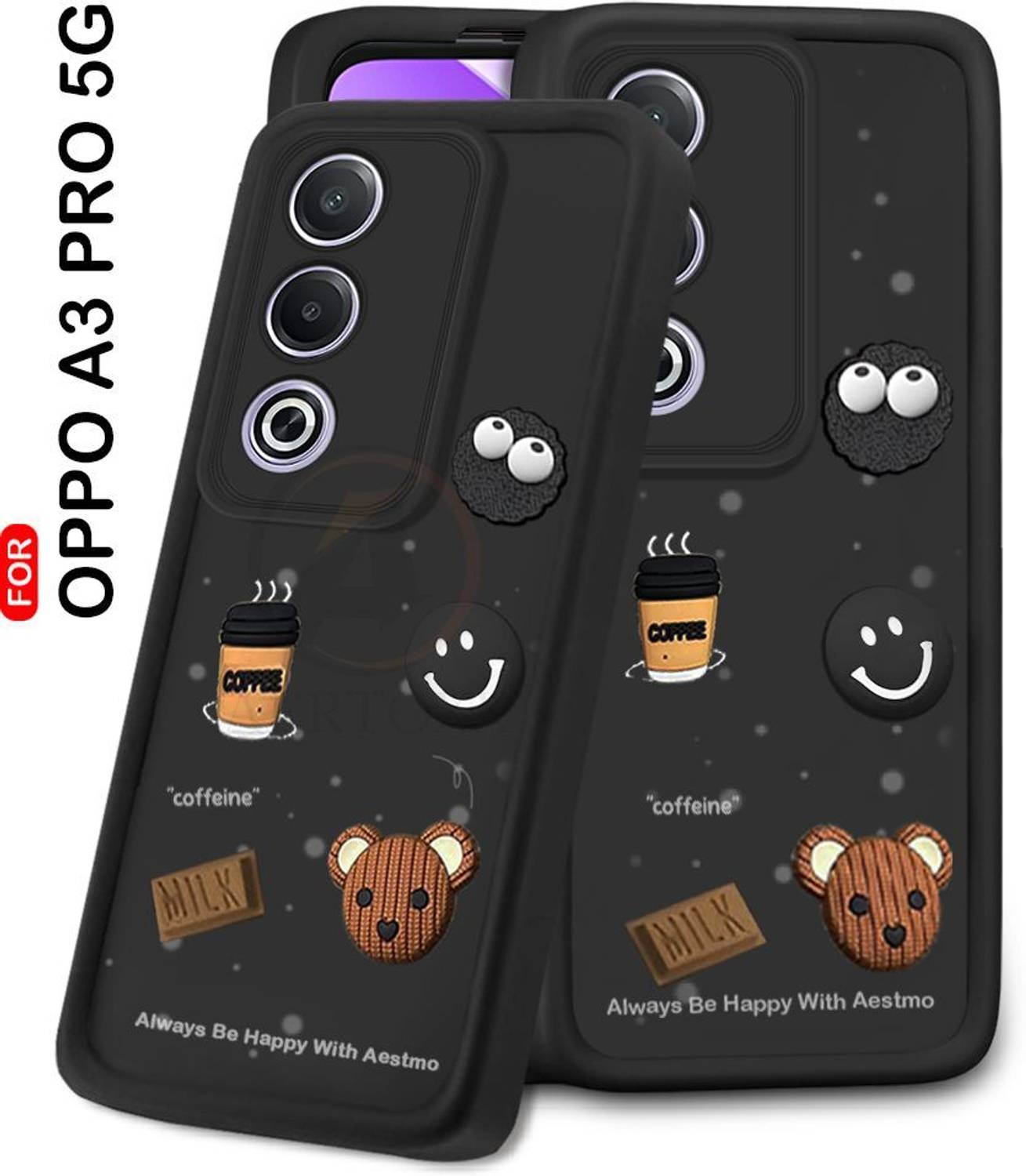 AERTOXX Back Cover for Oppo A3 Pro 5G