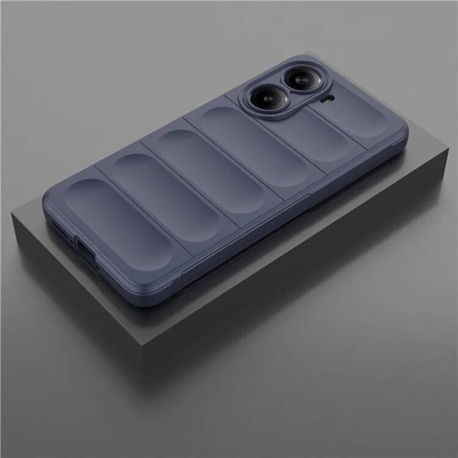Soezit Back Cover for Poco X7 Pro Blue - Image 3