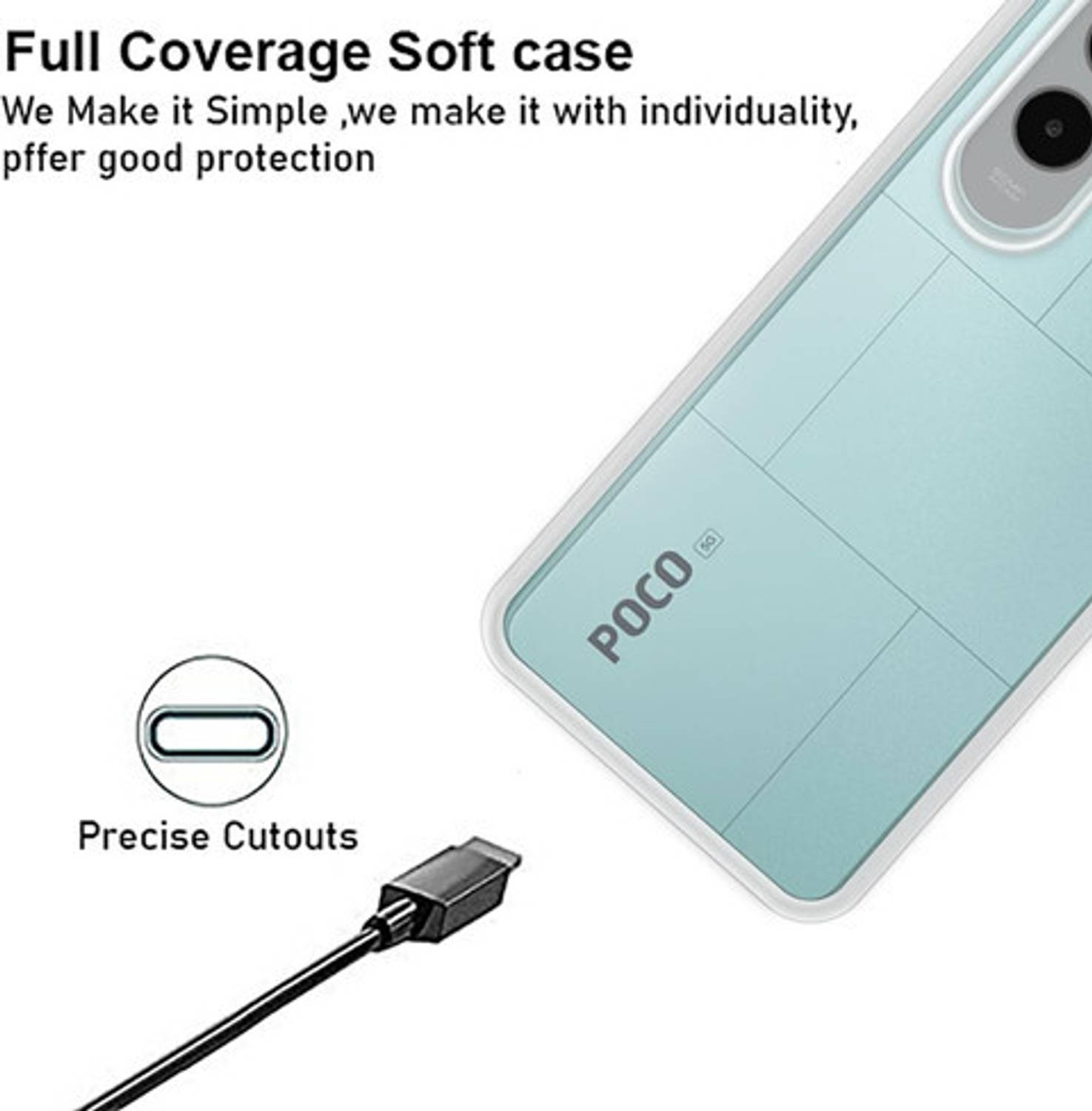 BVR Back Cover for Poco M7 Plus 5G - Image 3
