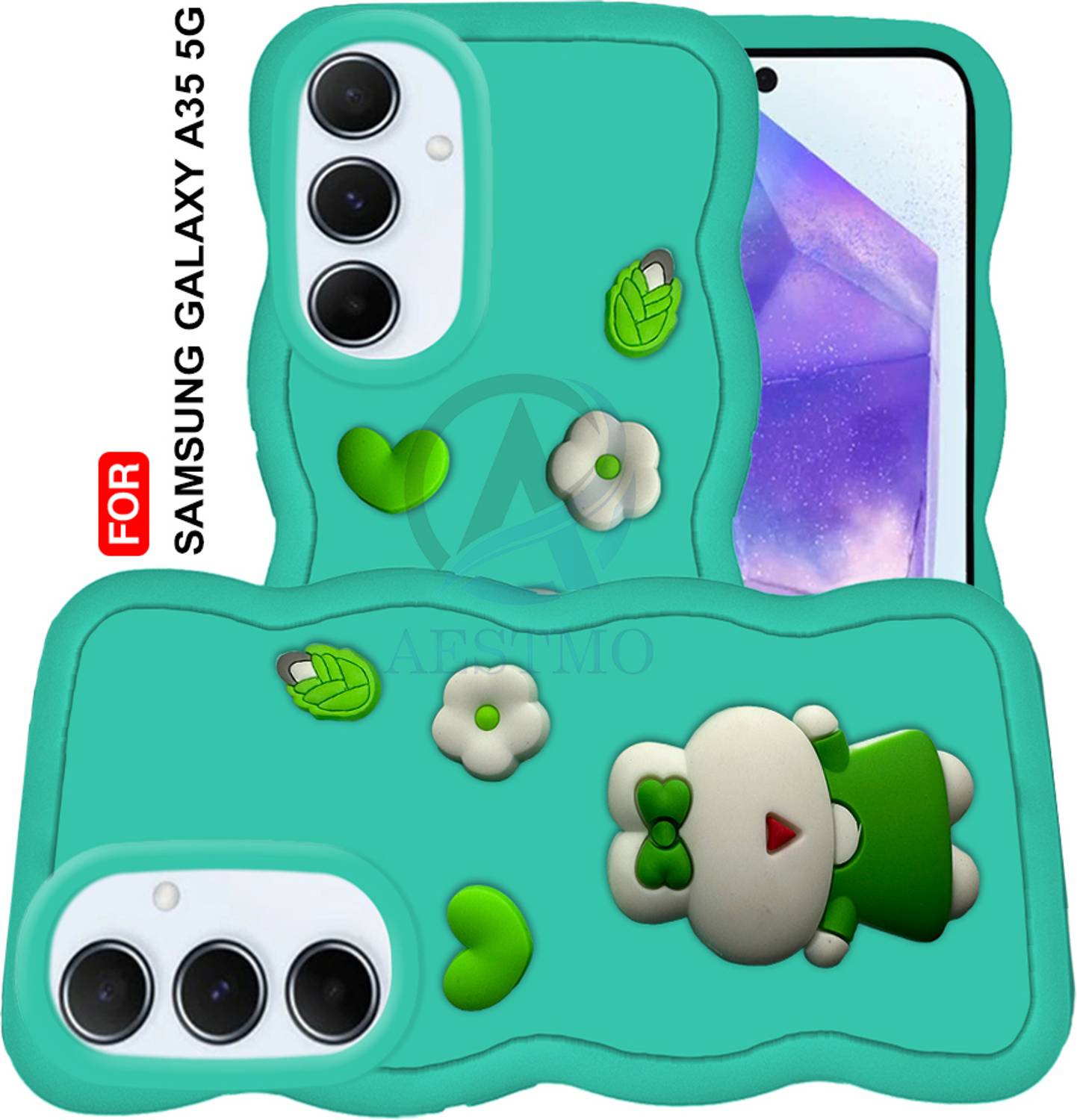 AESTMO Back Cover for SAMSUNG Galaxy A35 5G