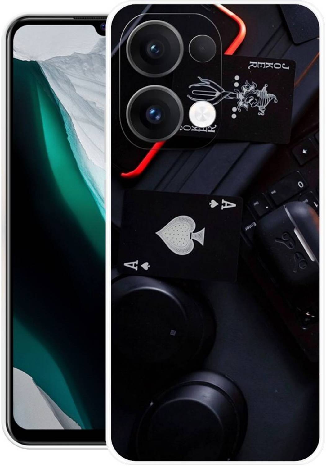 GRAFIQE Back Cover for OPPO Reno13 5G MOBILE, LAPTOP, EARBUDS, HEADPHONE