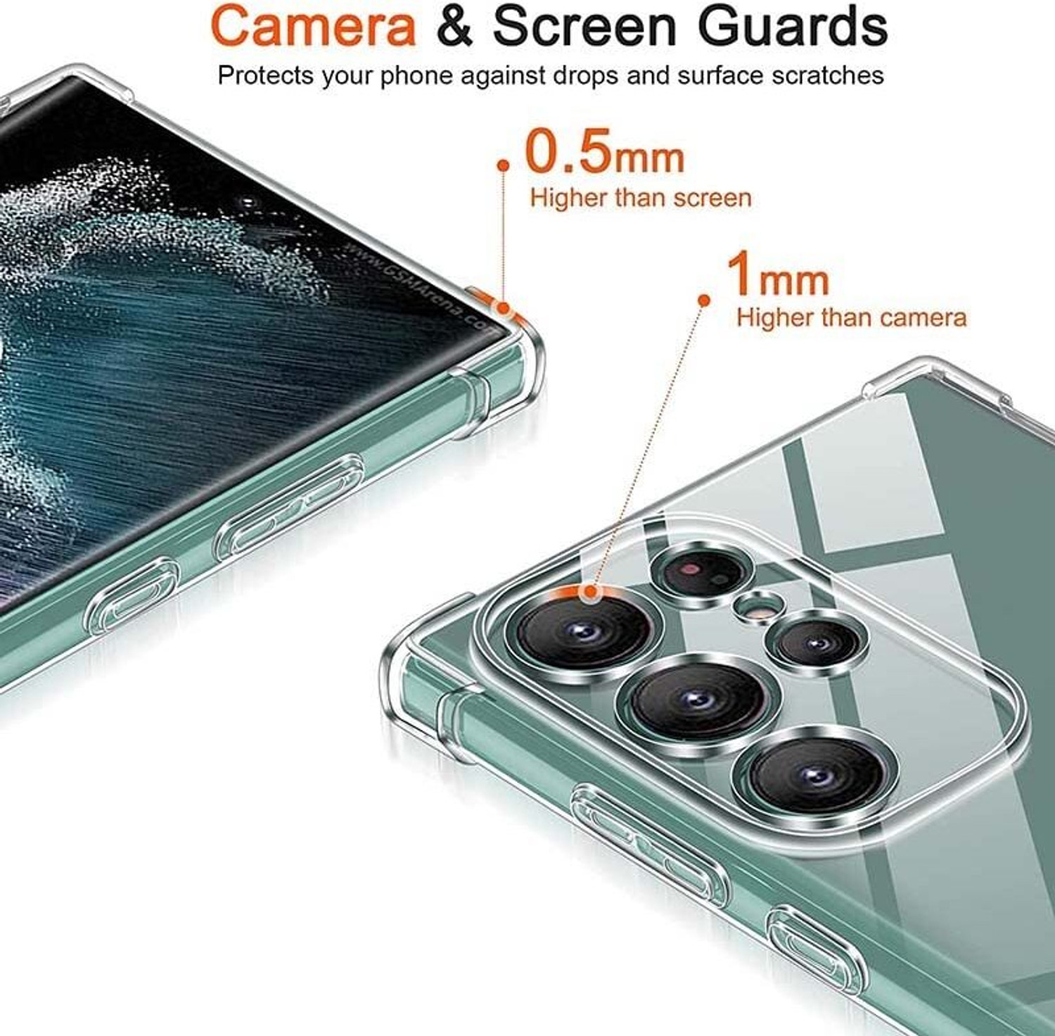 Image of Gorilion Back Cover for Samsung Galaxy S23 Ultra 5G