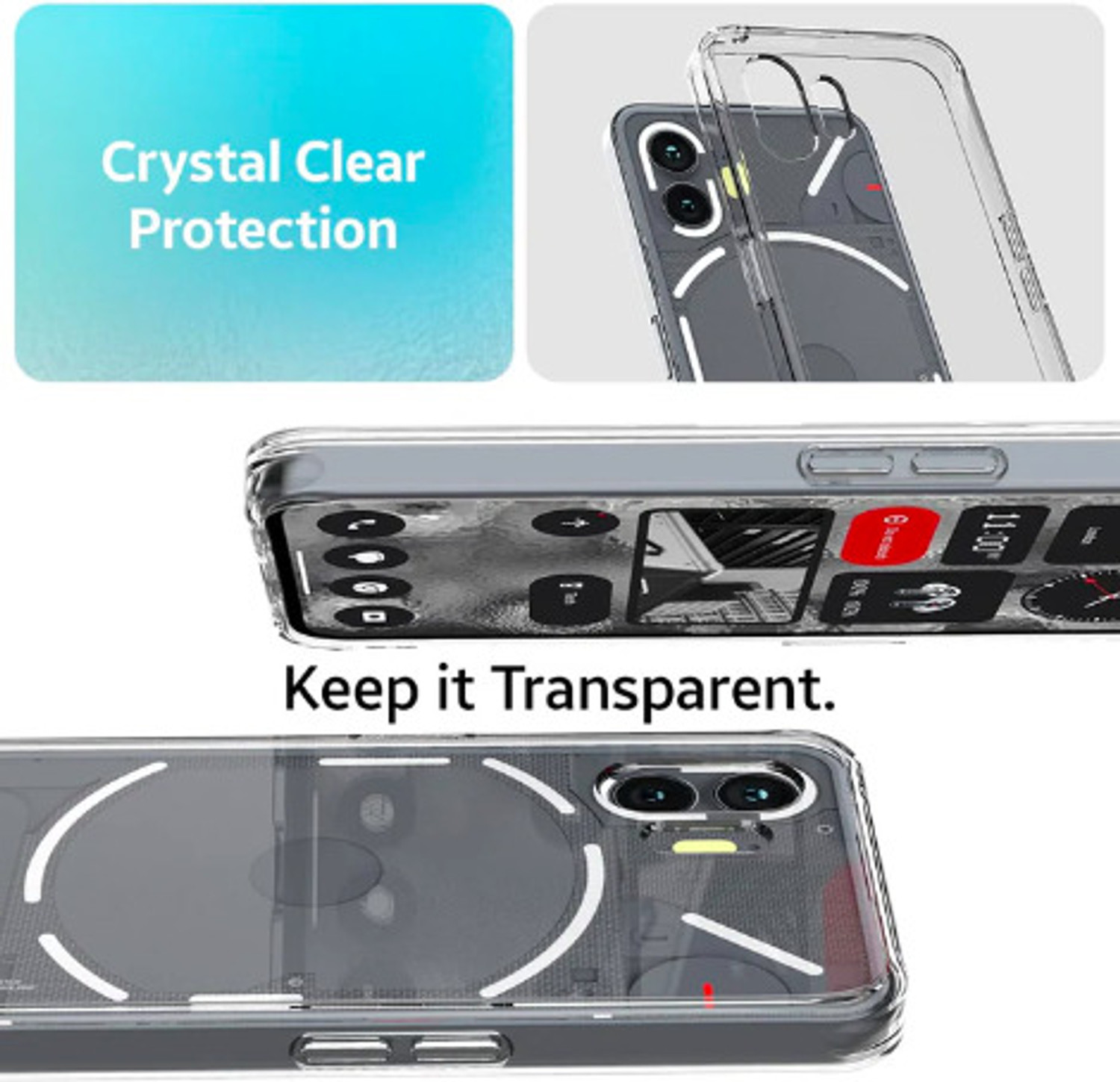 Image of Mobitech Back Cover for NOTHING PHONE 2