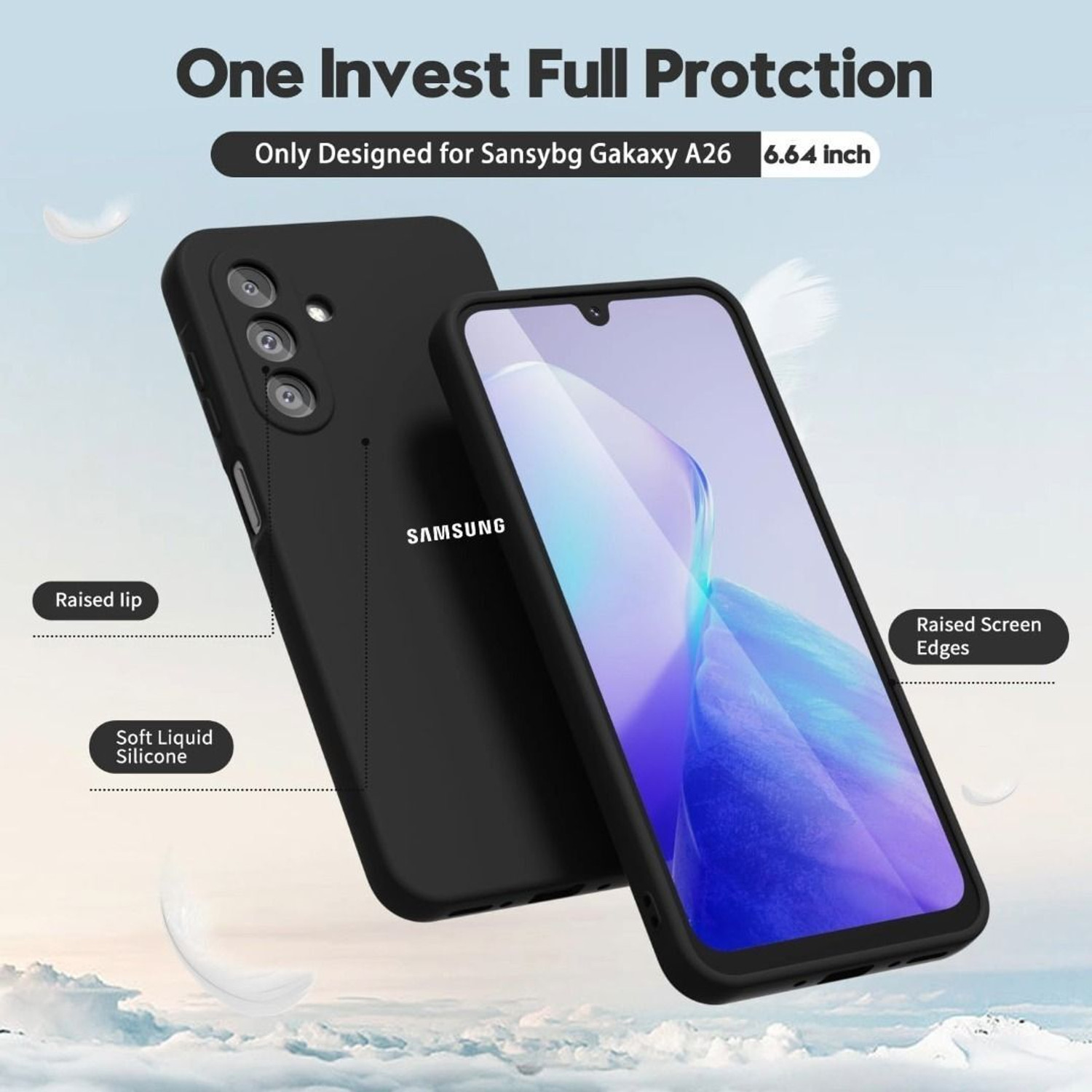 Image of Big Wings Back Cover for SAMSUNG GALAXY A17 5G, SAMSUNG GALAXY F17 5G