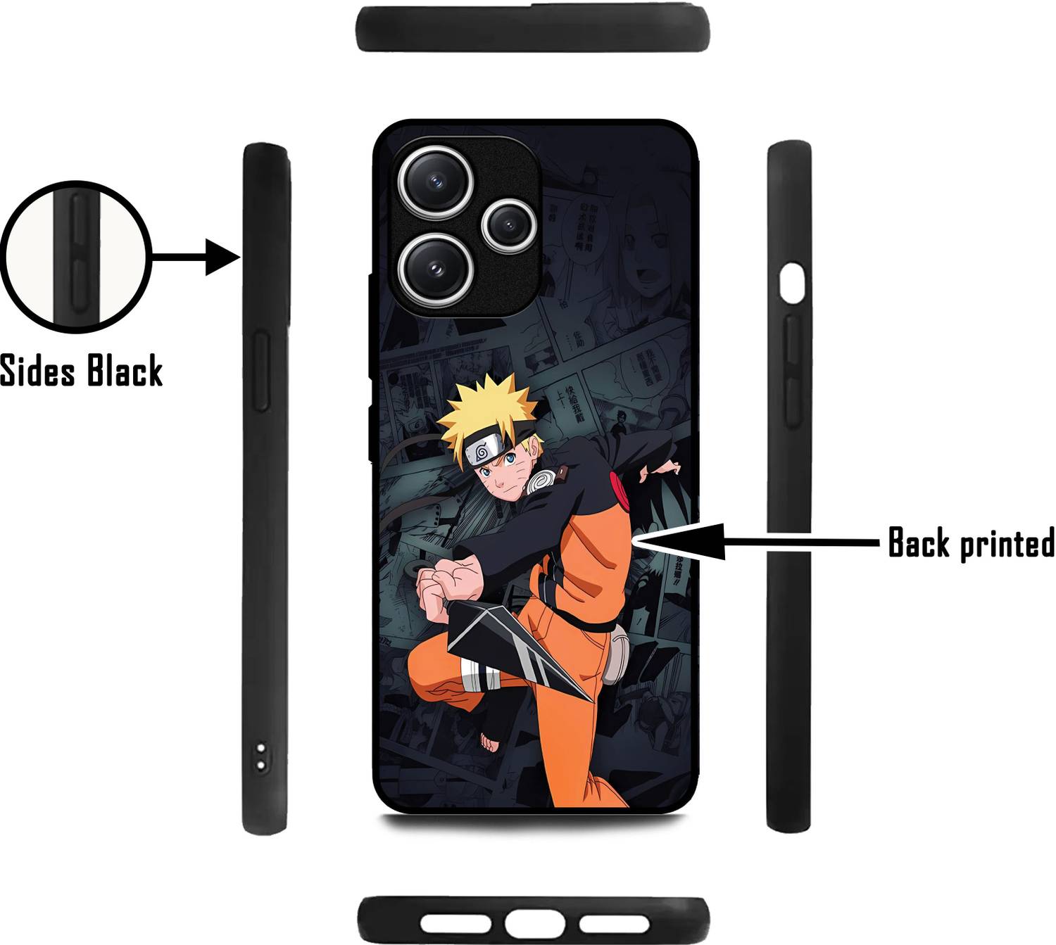 JDCreations Naruto Back Cover for POCO M6 PRO 5G - Image 3