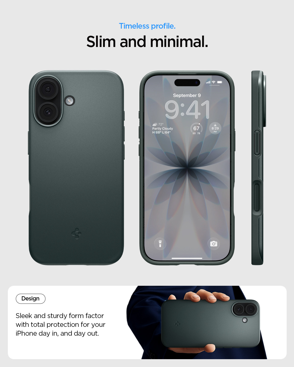 Image of Spigen Thin Fit MagFit Back Cover for iPhone 17