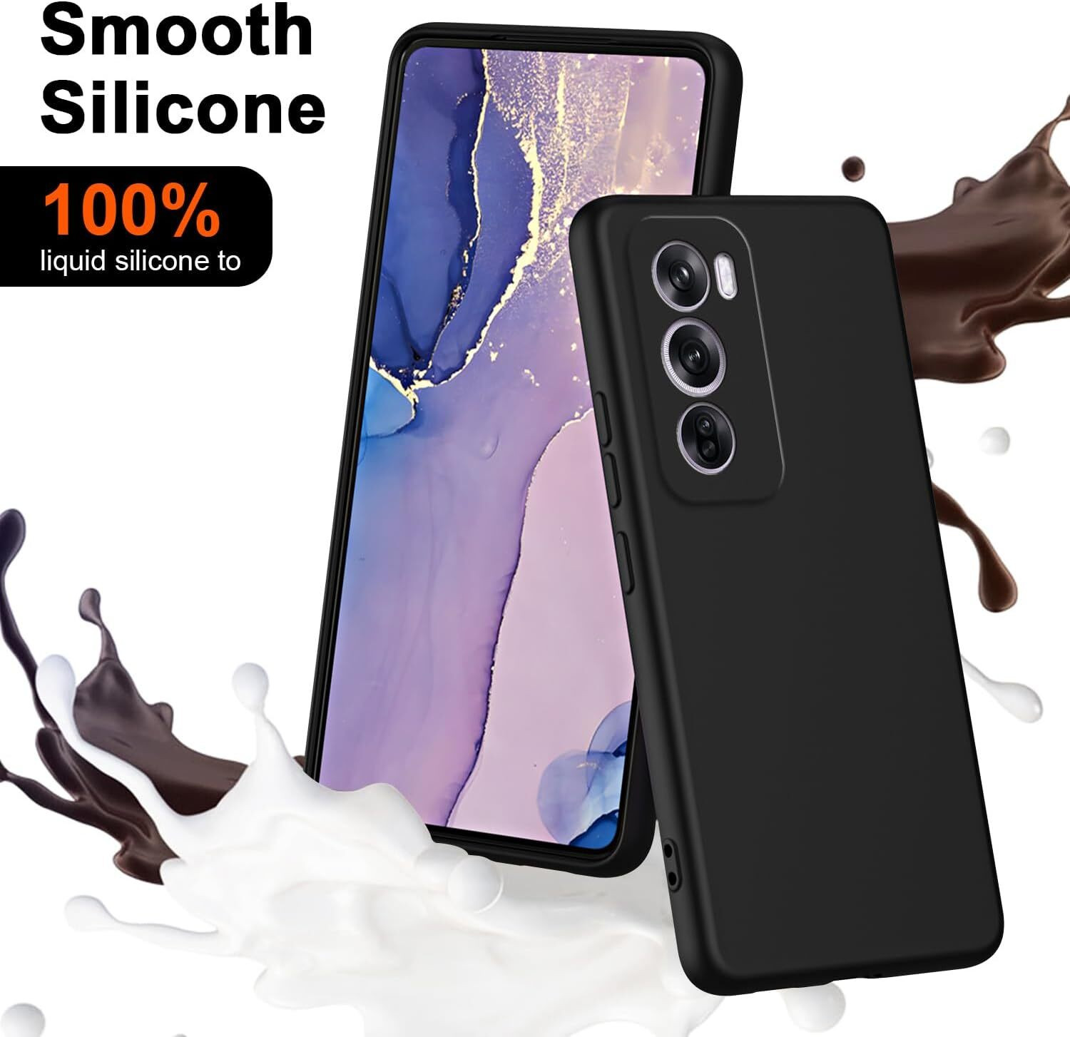 Image of TRUEUPGRADE Back Cover for Oppo Reno 12 Pro 5G