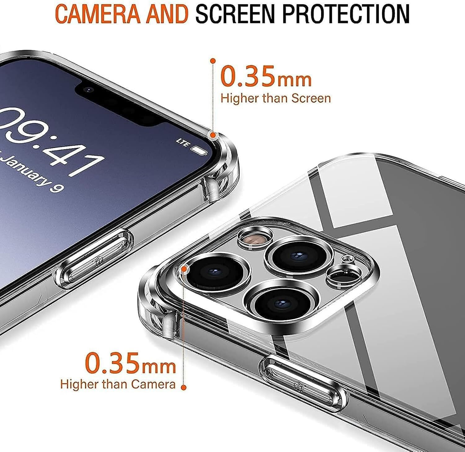 Image of ULYKME Back Cover for iPhone 14 Pro Max