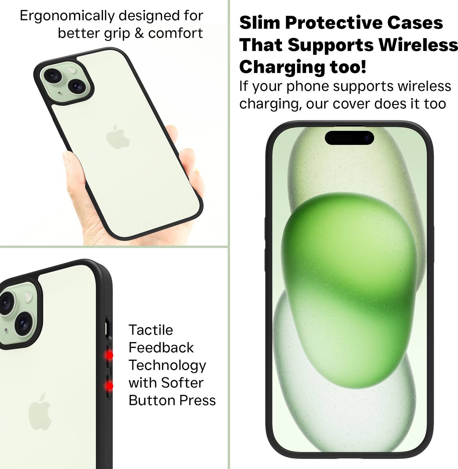RIGGEAR Back Cover for iPhone 15 - Image 3
